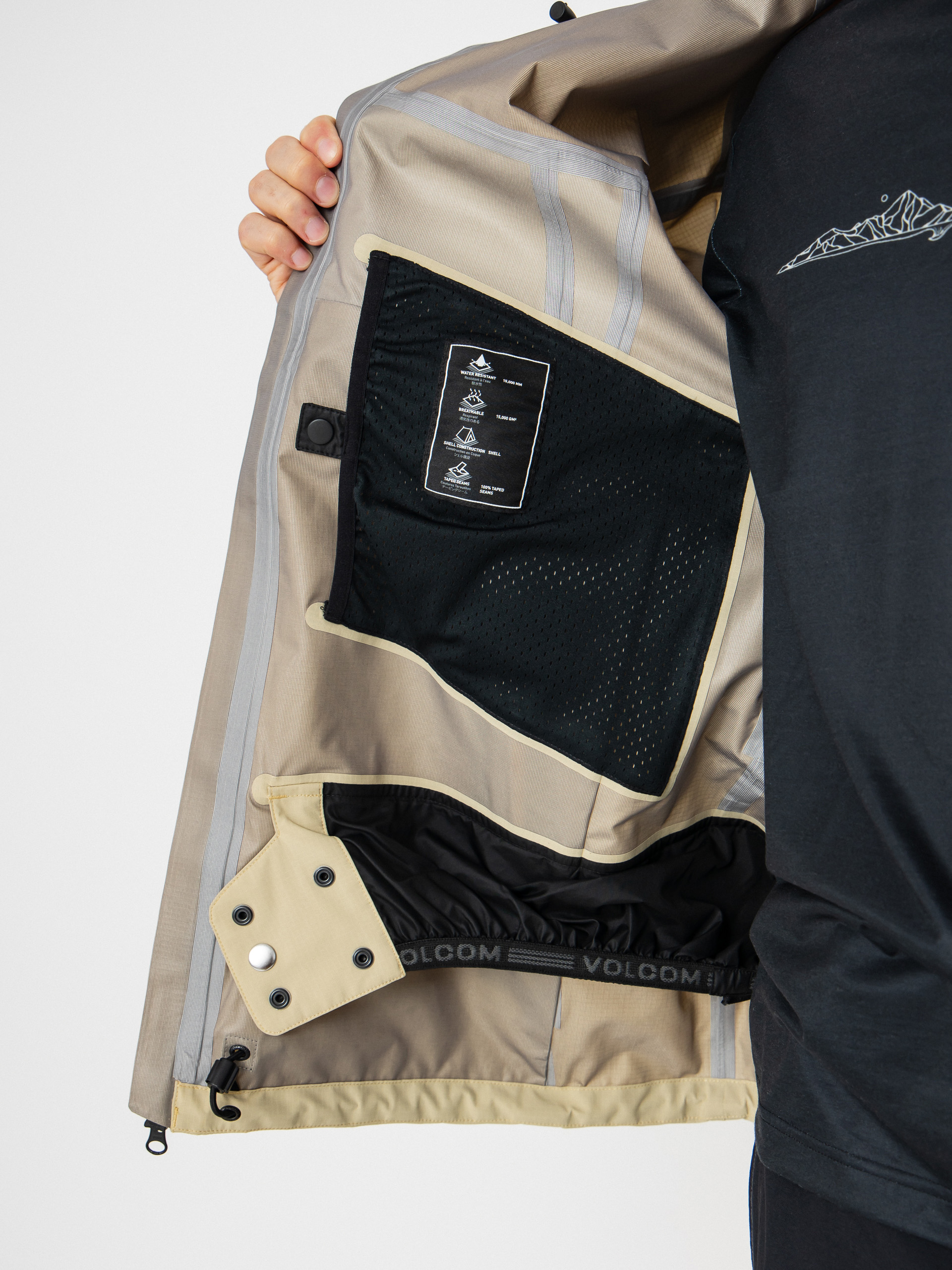 Pentru bărbați Geacă de snowboard Volcom Arthur 3L (fern)