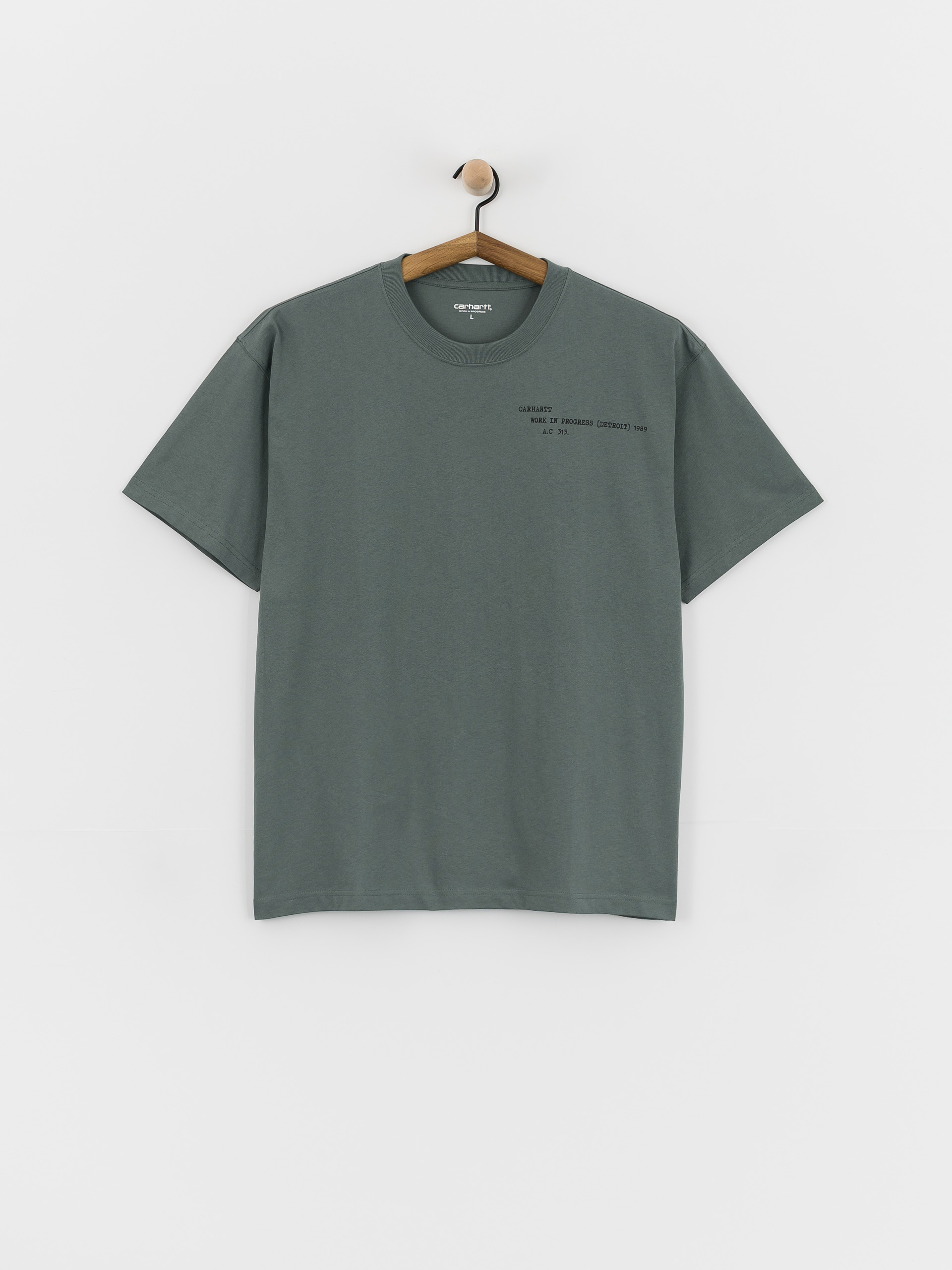 Tricou Carhartt WIP Punched (velvet green)