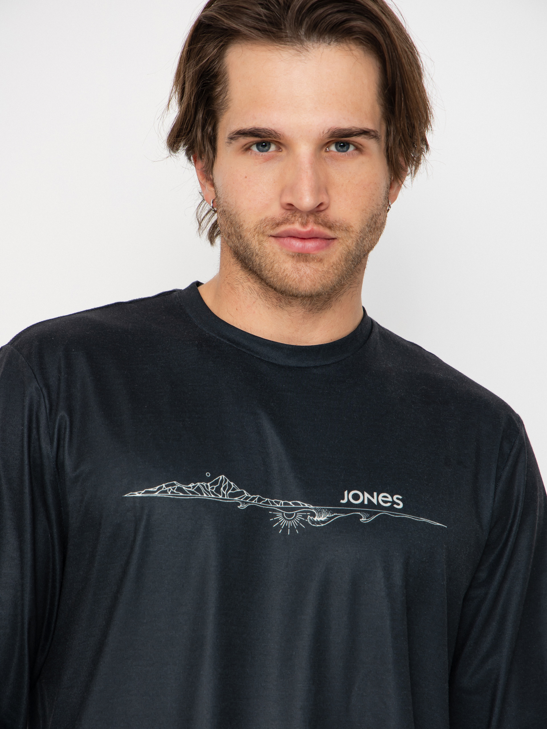 Cămașă Jones Snowboards Rec Tech Ls (stealth black)