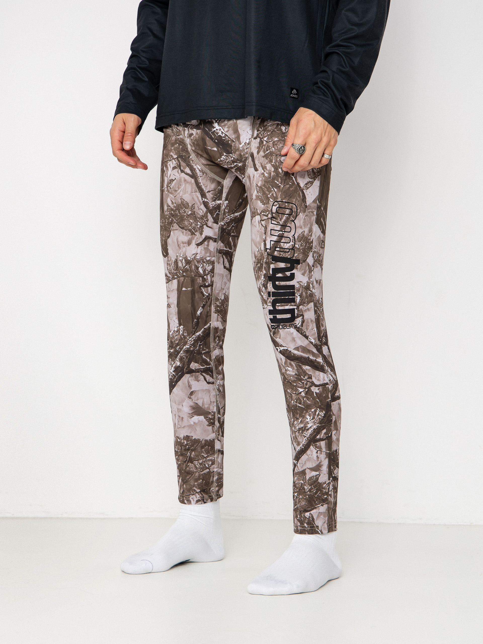 Pentru bărbați Colanți termici ThirtyTwo Ridelite (sand)