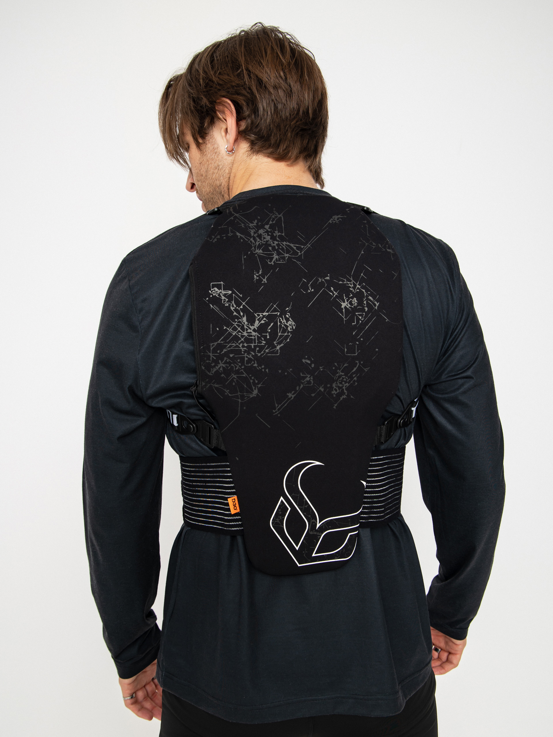 Apărător Demon United Hyper Spine X D3O (black)