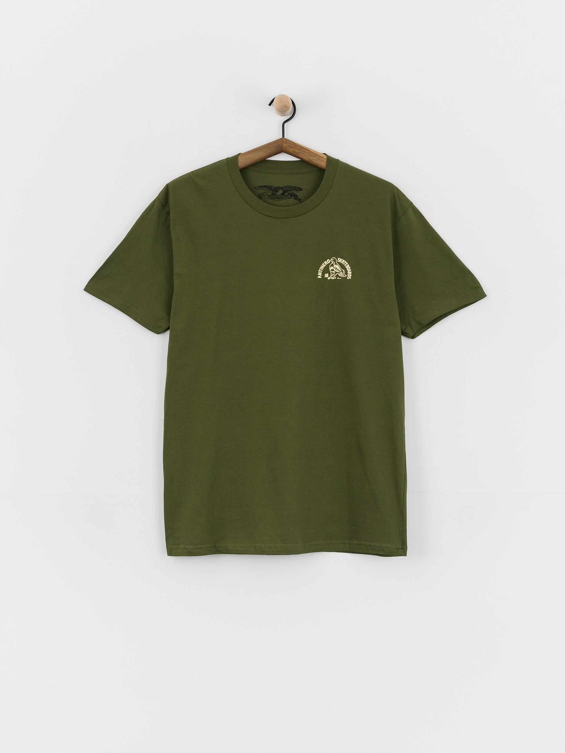 Tricou Antihero Clubhouse (olive w/cream prints)