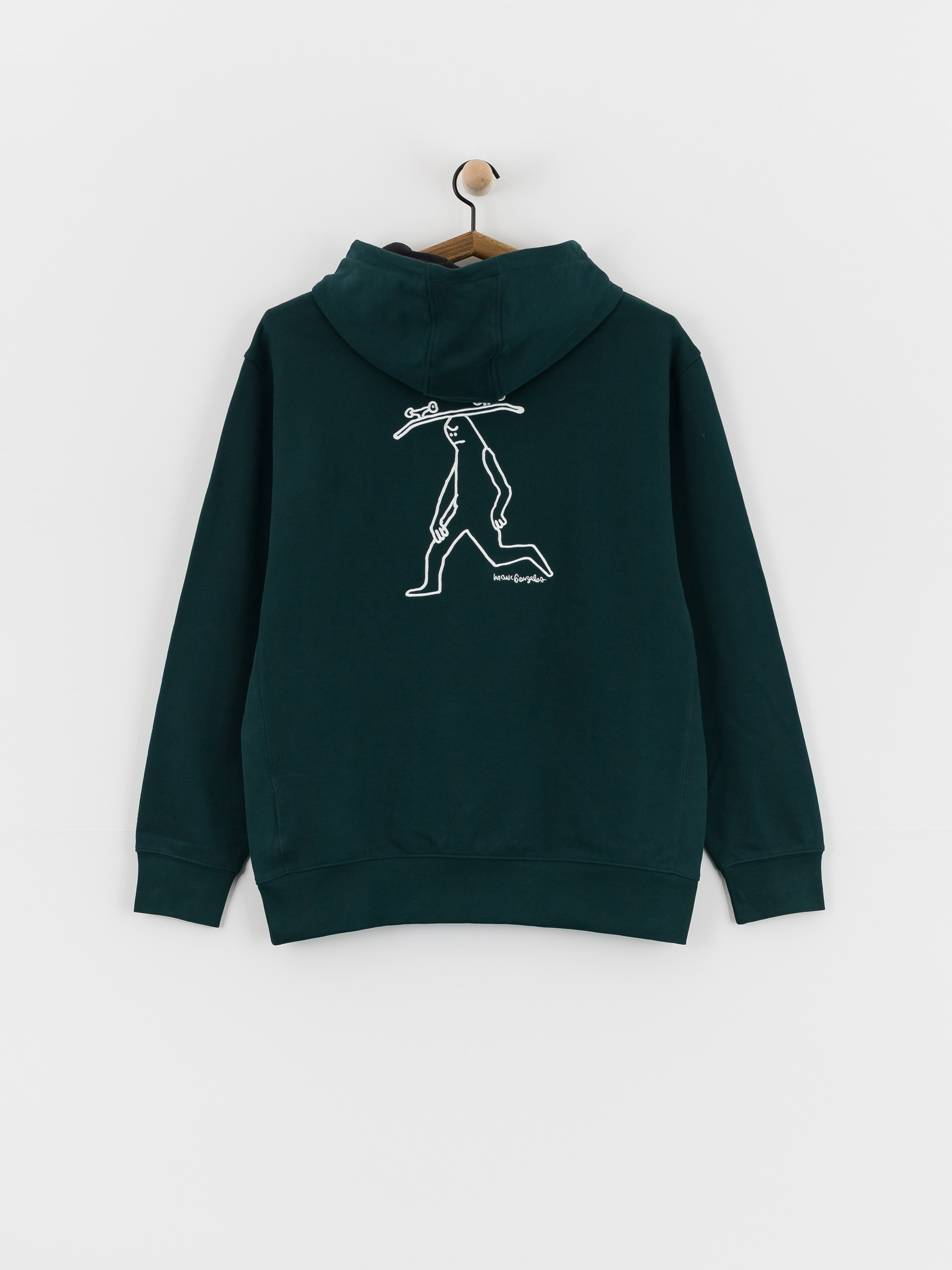 Hanorac cu glugu0103 adidas Gonz Head HD (aurivy/black)