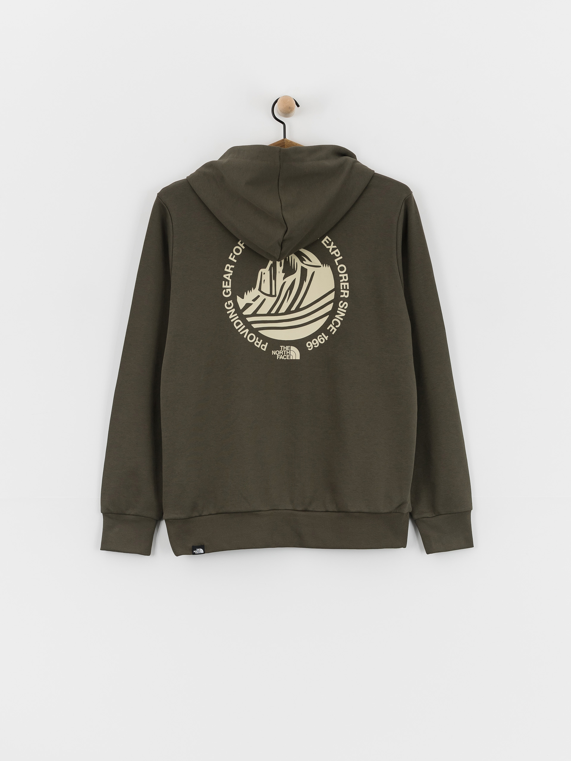 Hanorac cu glugă The North Face Monte HD (new taupe green)