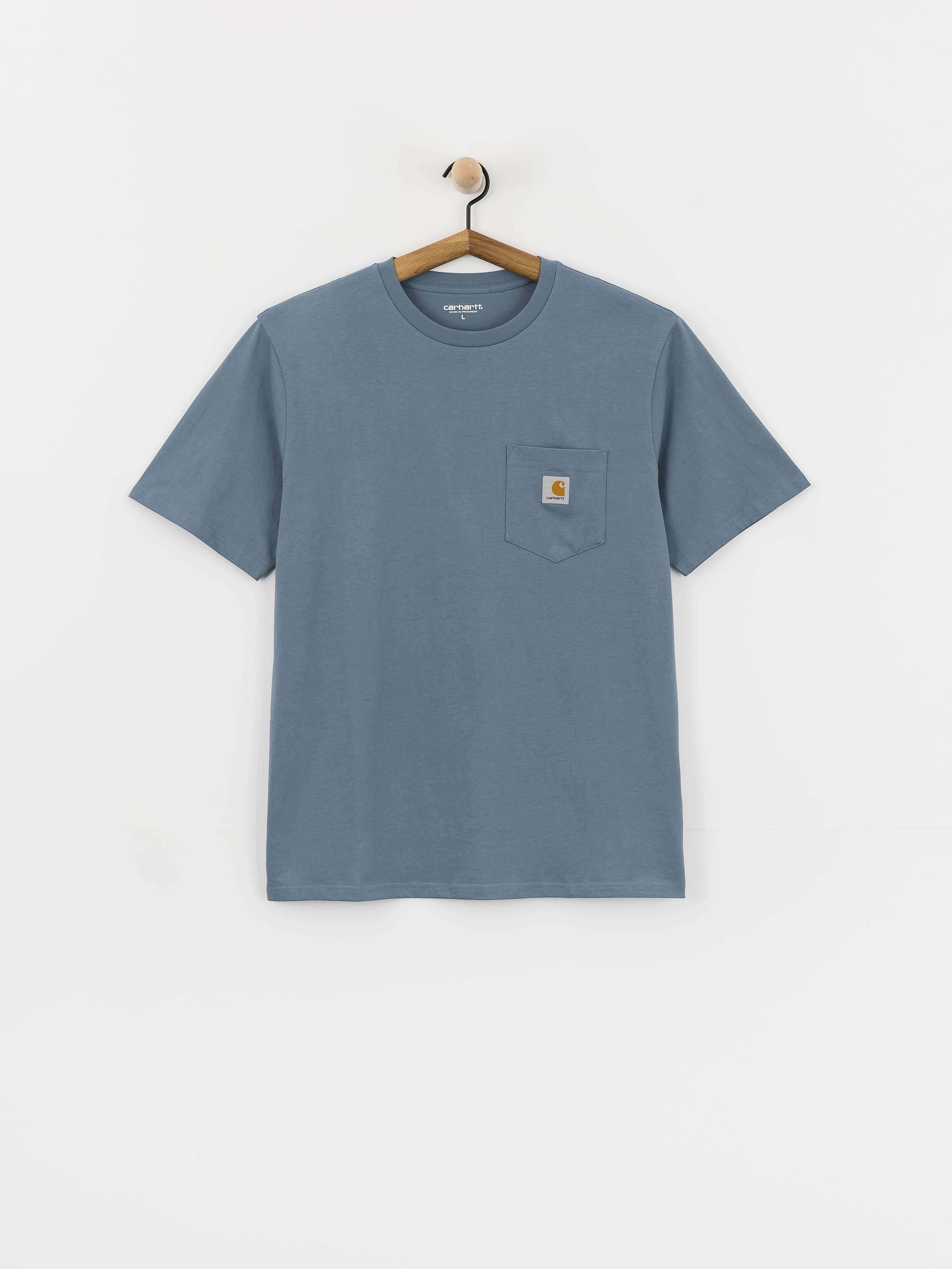 Tricou Carhartt WIP Pocket (velvet blue)