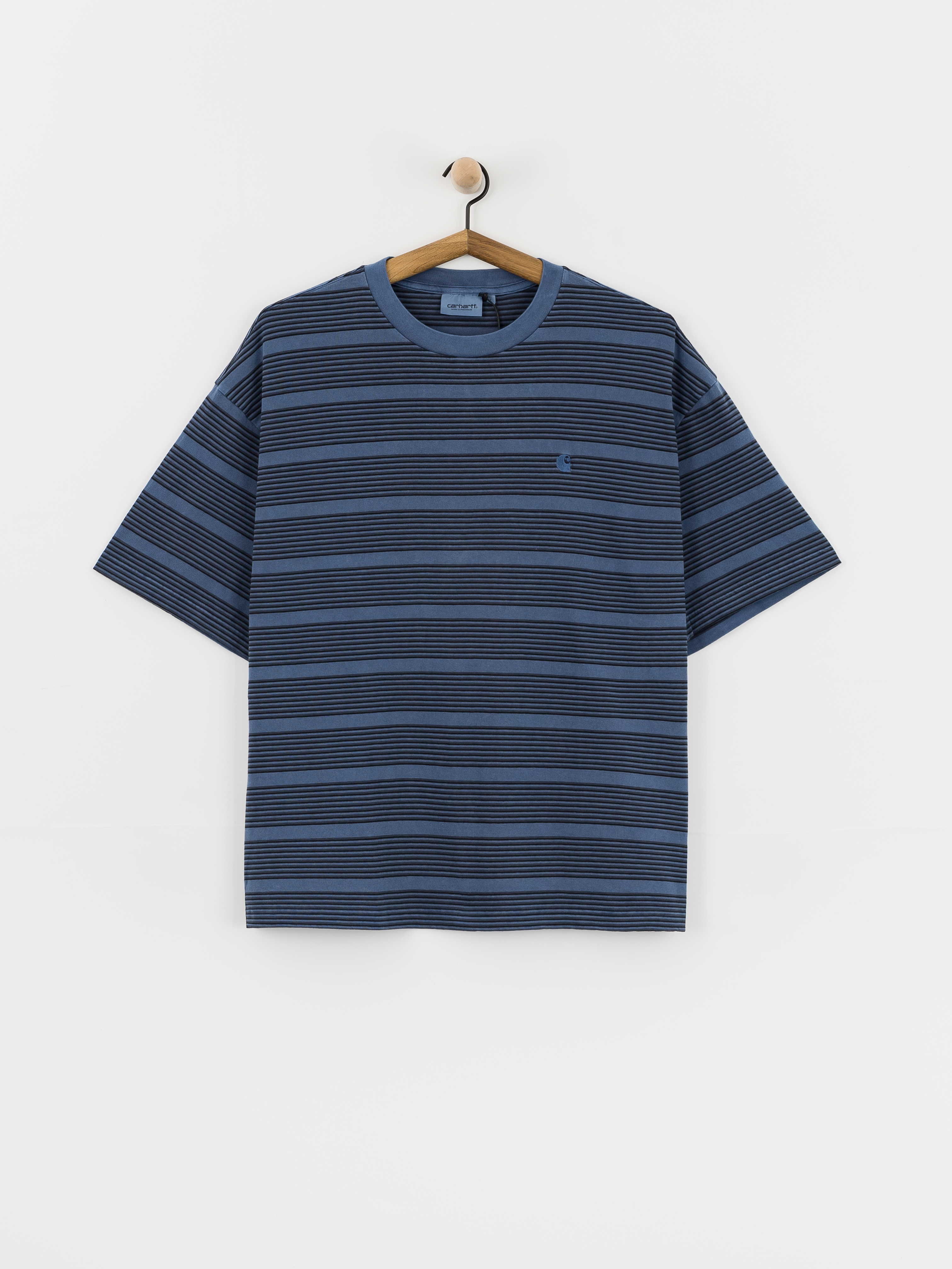 Tricou Carhartt WIP Hanson (hanson stripe/jupiter)