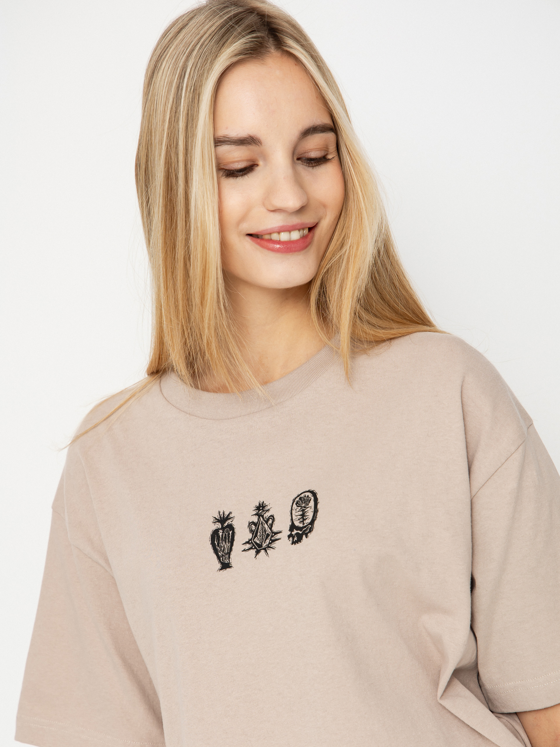 Tricou Volcom Fa Vaderetro 2 Wmn (khakiest)