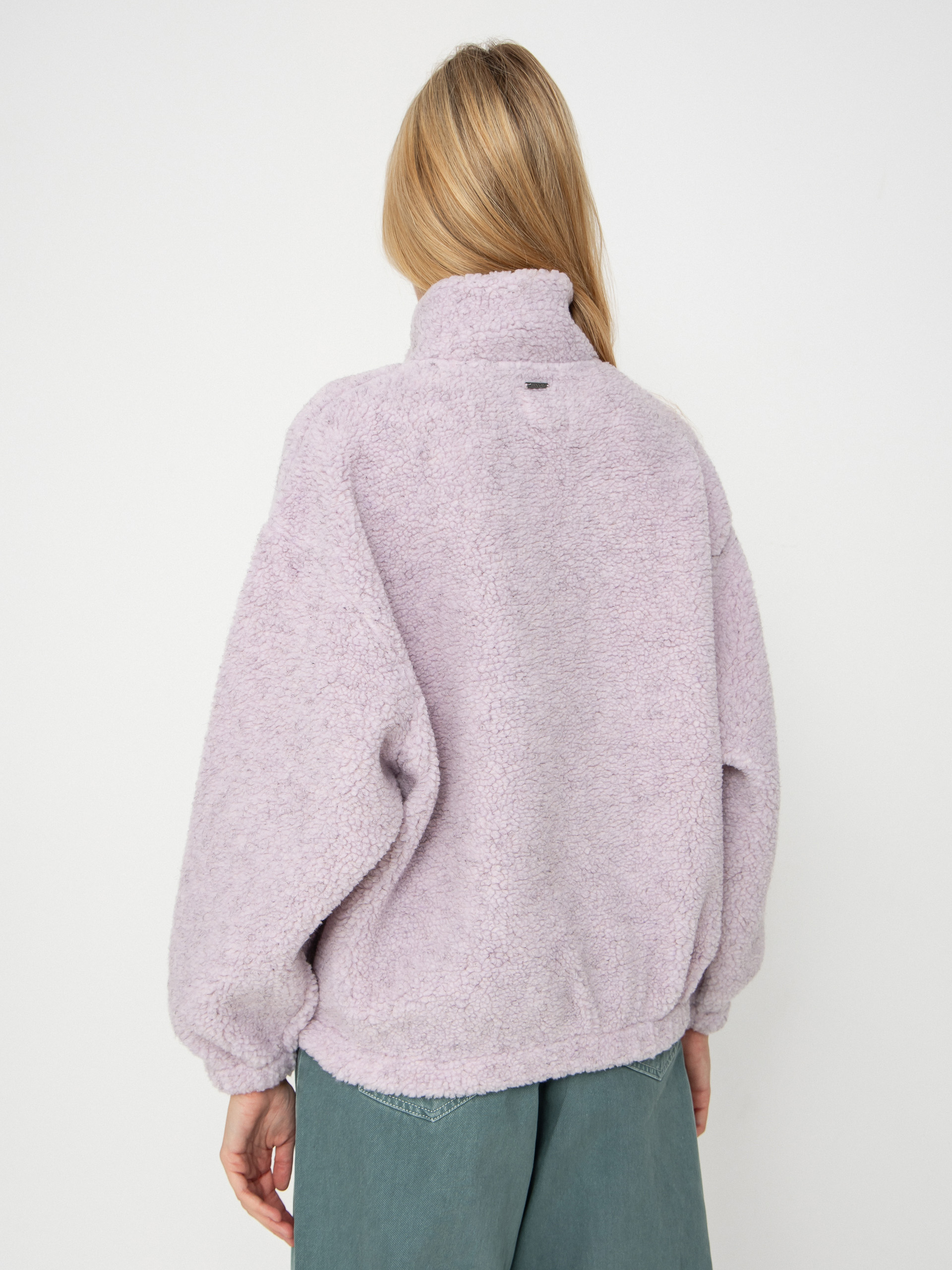 Pentru femei Hanorac din fleece Billabong Run The Road (violet ice)