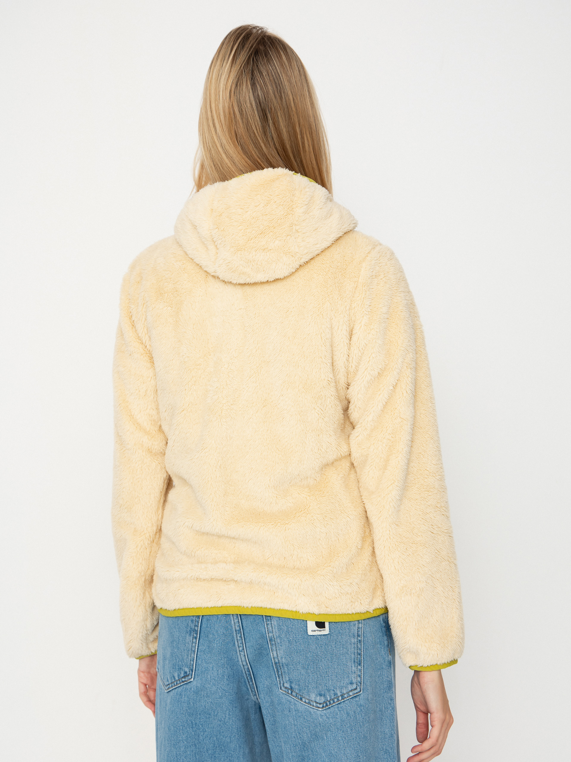 Pentru femei Hanorac din fleece Picture Izimo (wood ash)