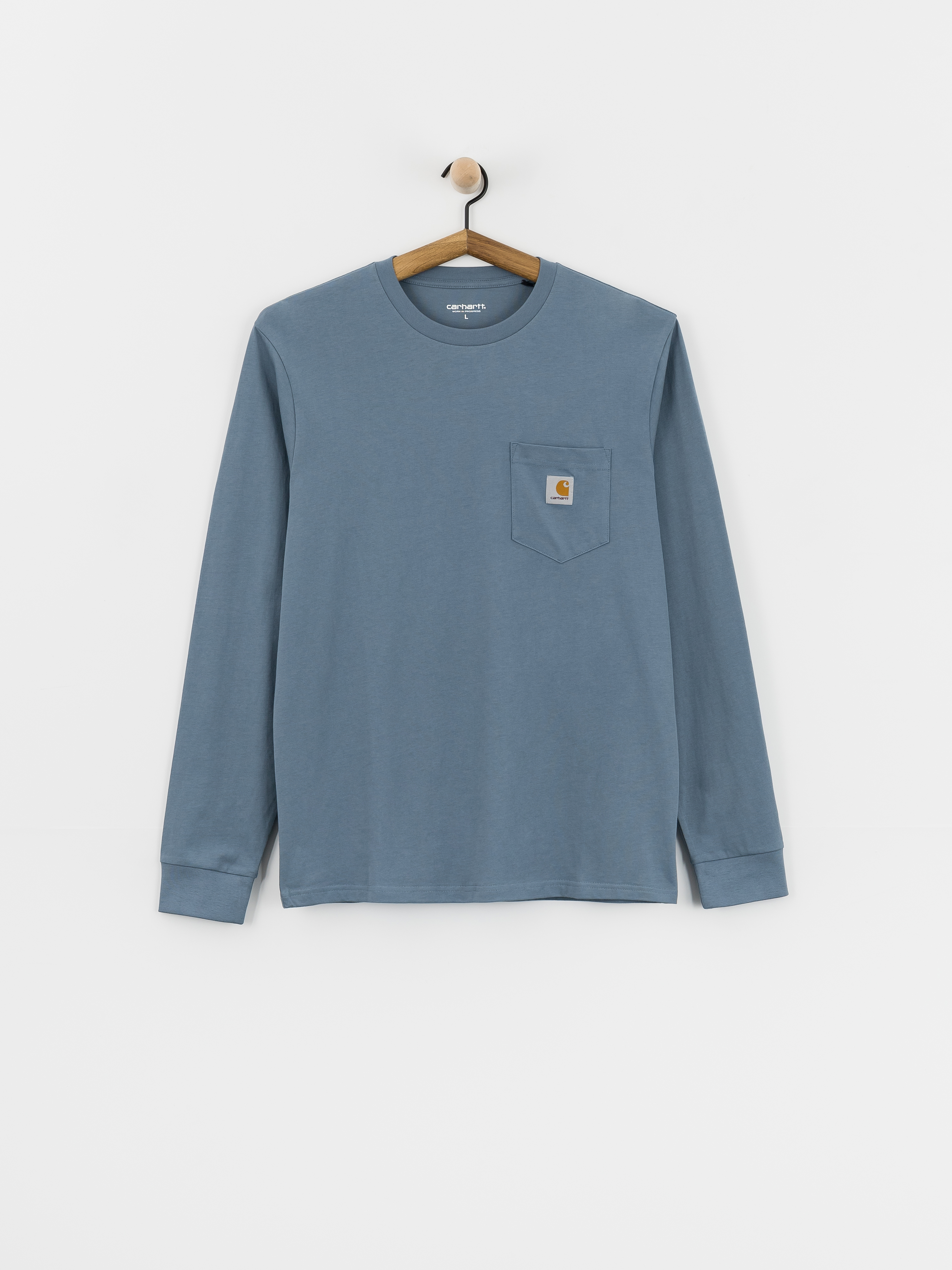 Longsleeve Carhartt WIP Pocket (velvet blue)