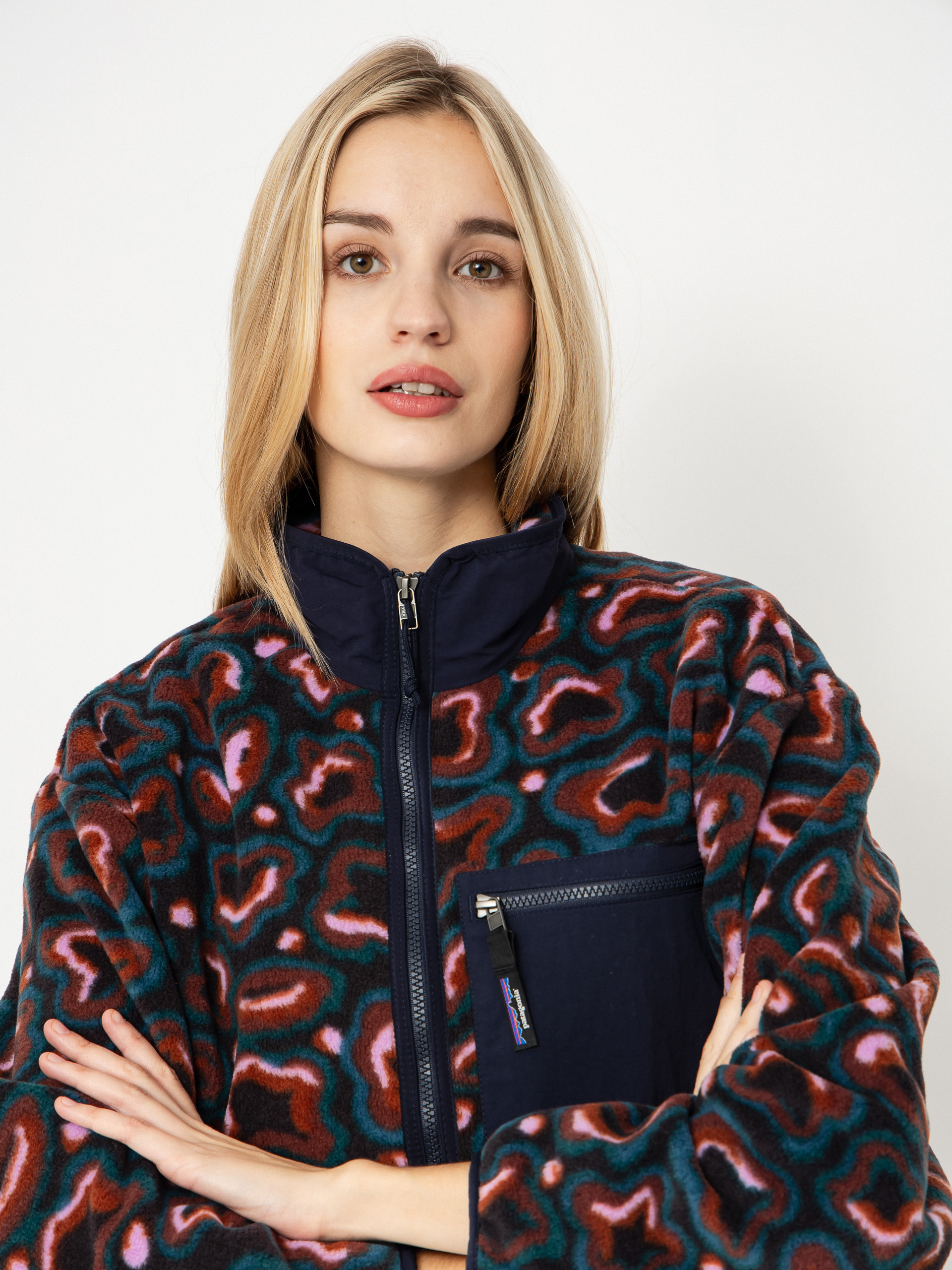 Pentru femei Hanorac din fleece Patagonia Synch (soft spirea dried vanilla)