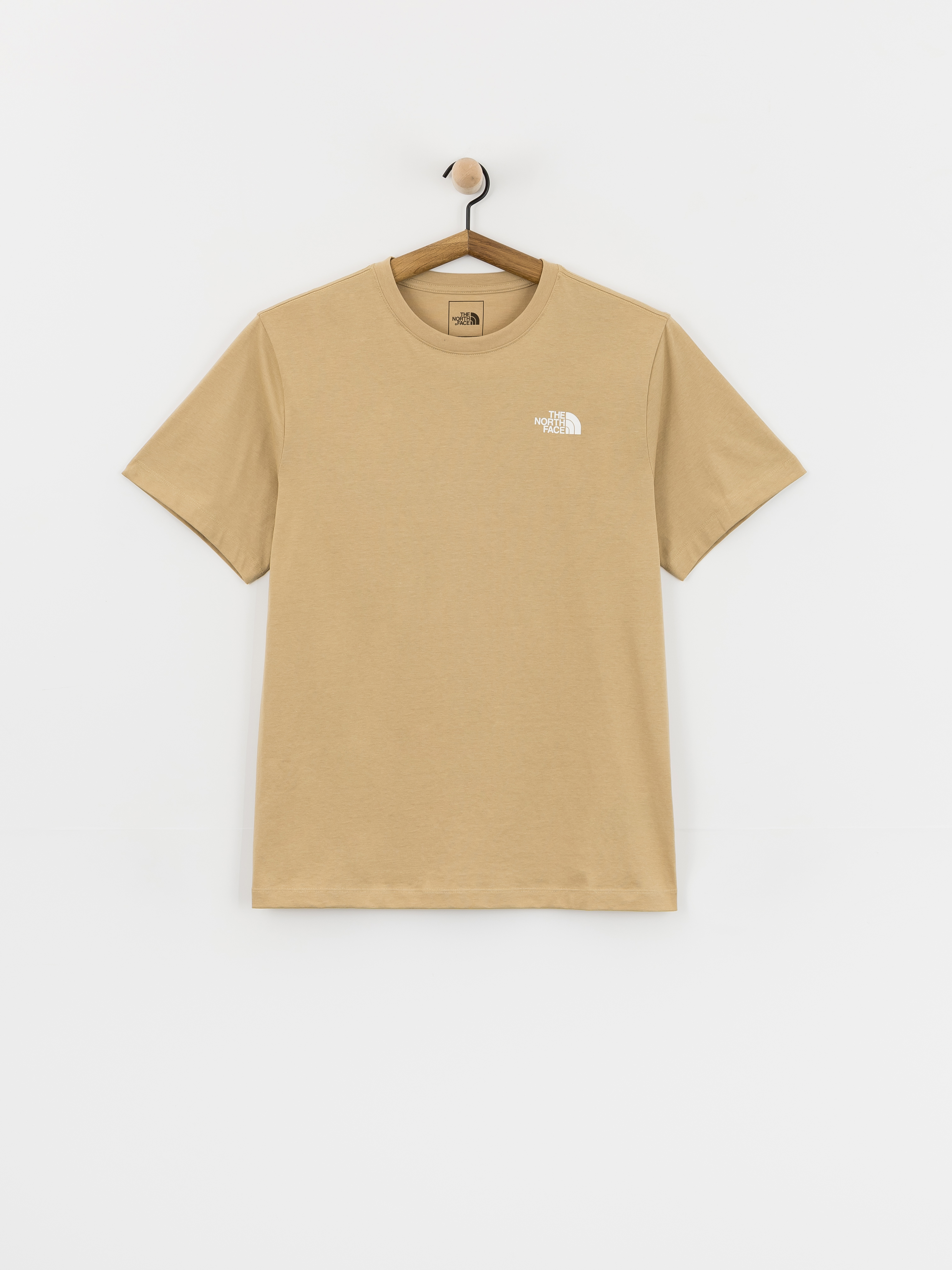 Tricou The North Face Evolution Box Nse (khaki stone)