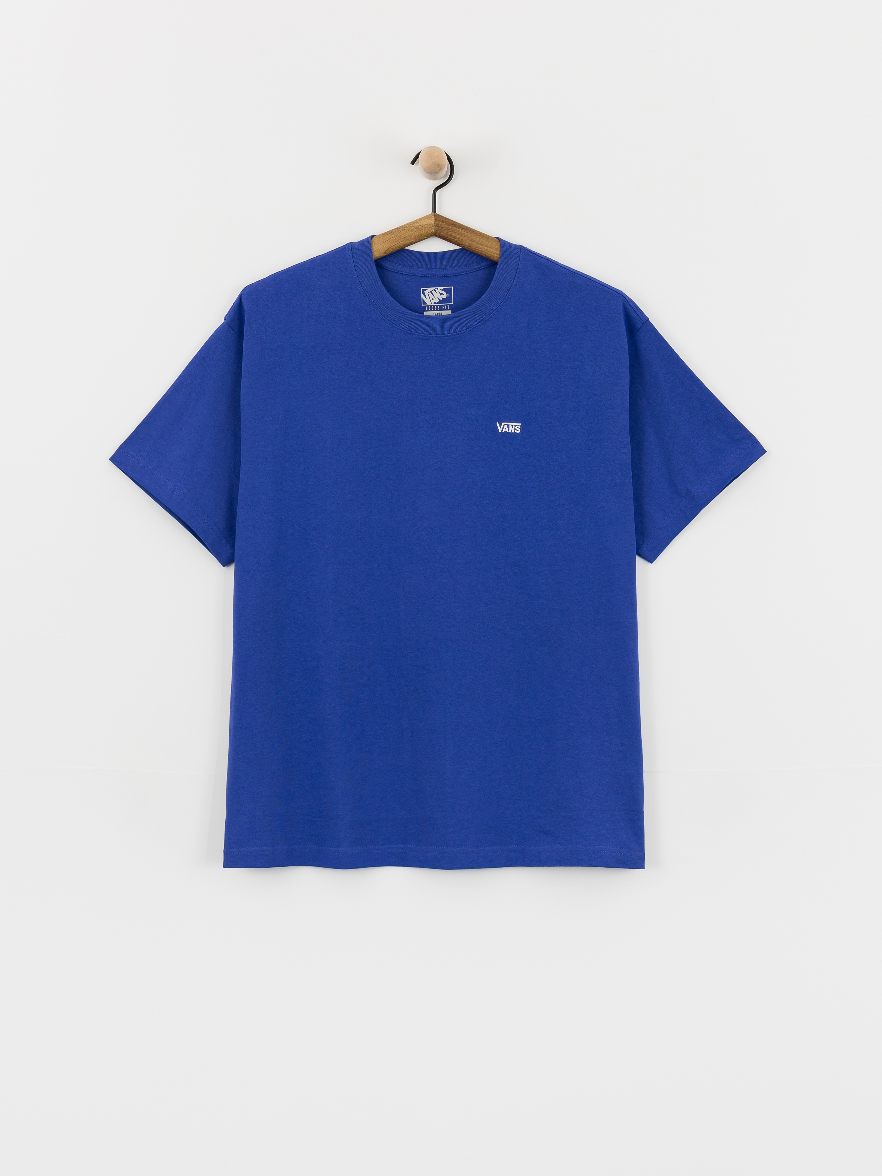 Tricou Vans Left Chest II Loose (royal cobalt)