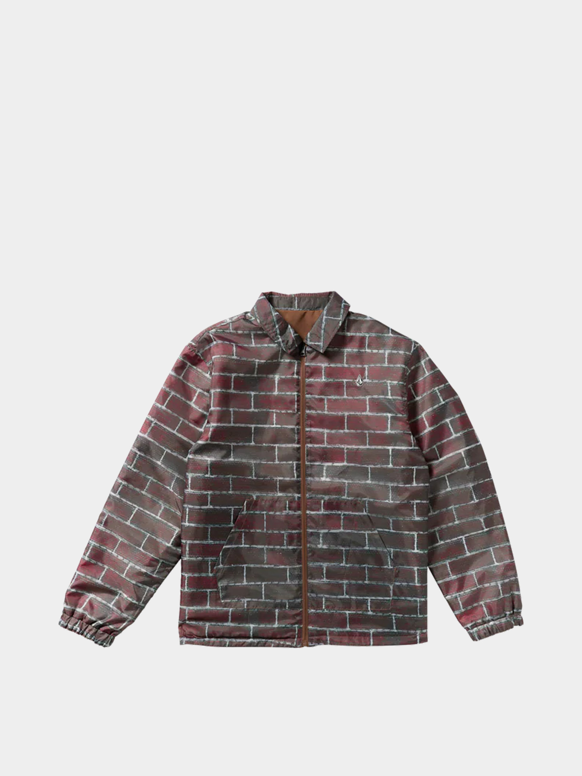 Pentru bărbați Geacă de snowboard Volcom Fakie Reversible (brown)