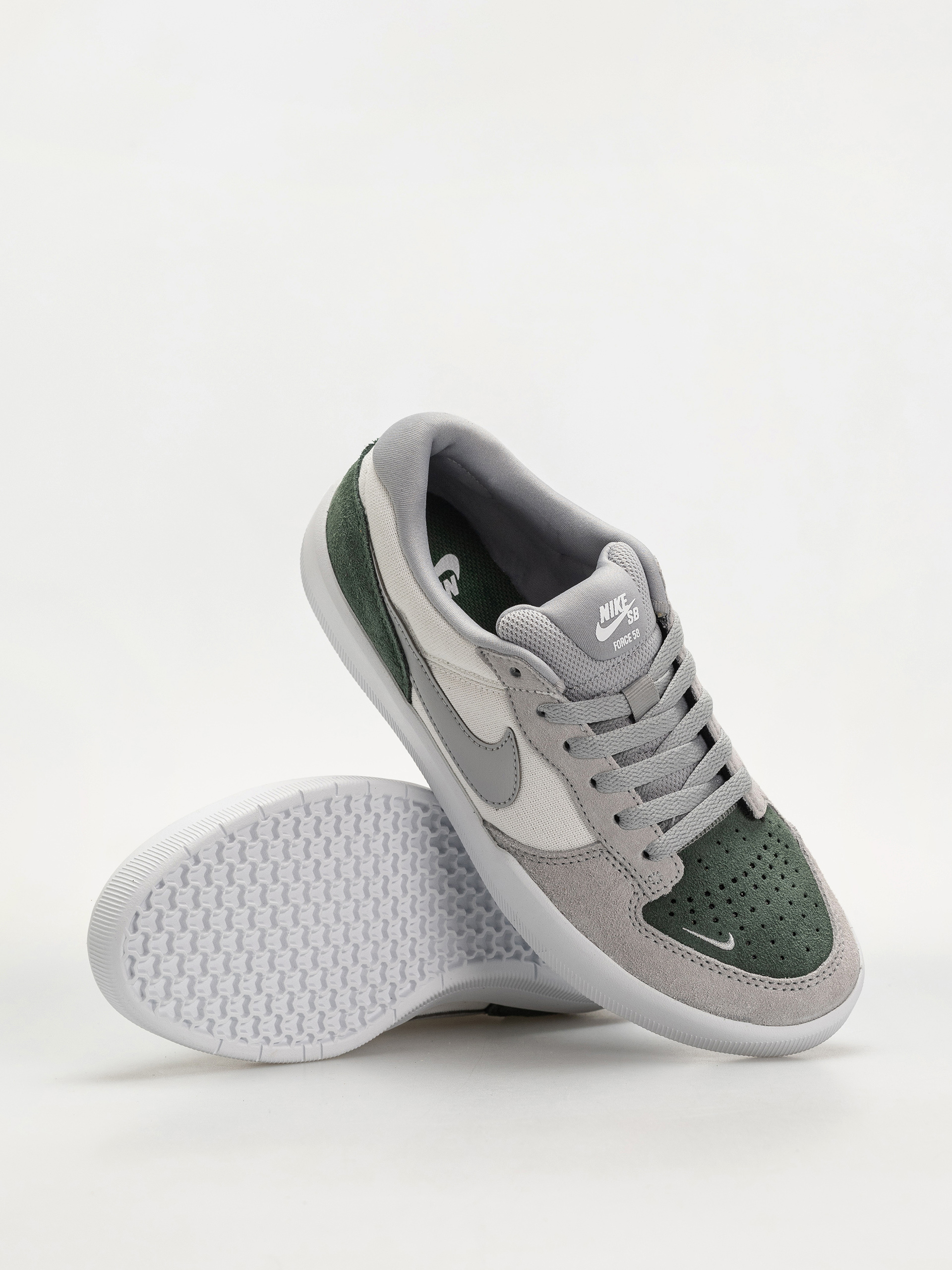 Pantofi Nike SB Force 58 (white/flt silver fir white)