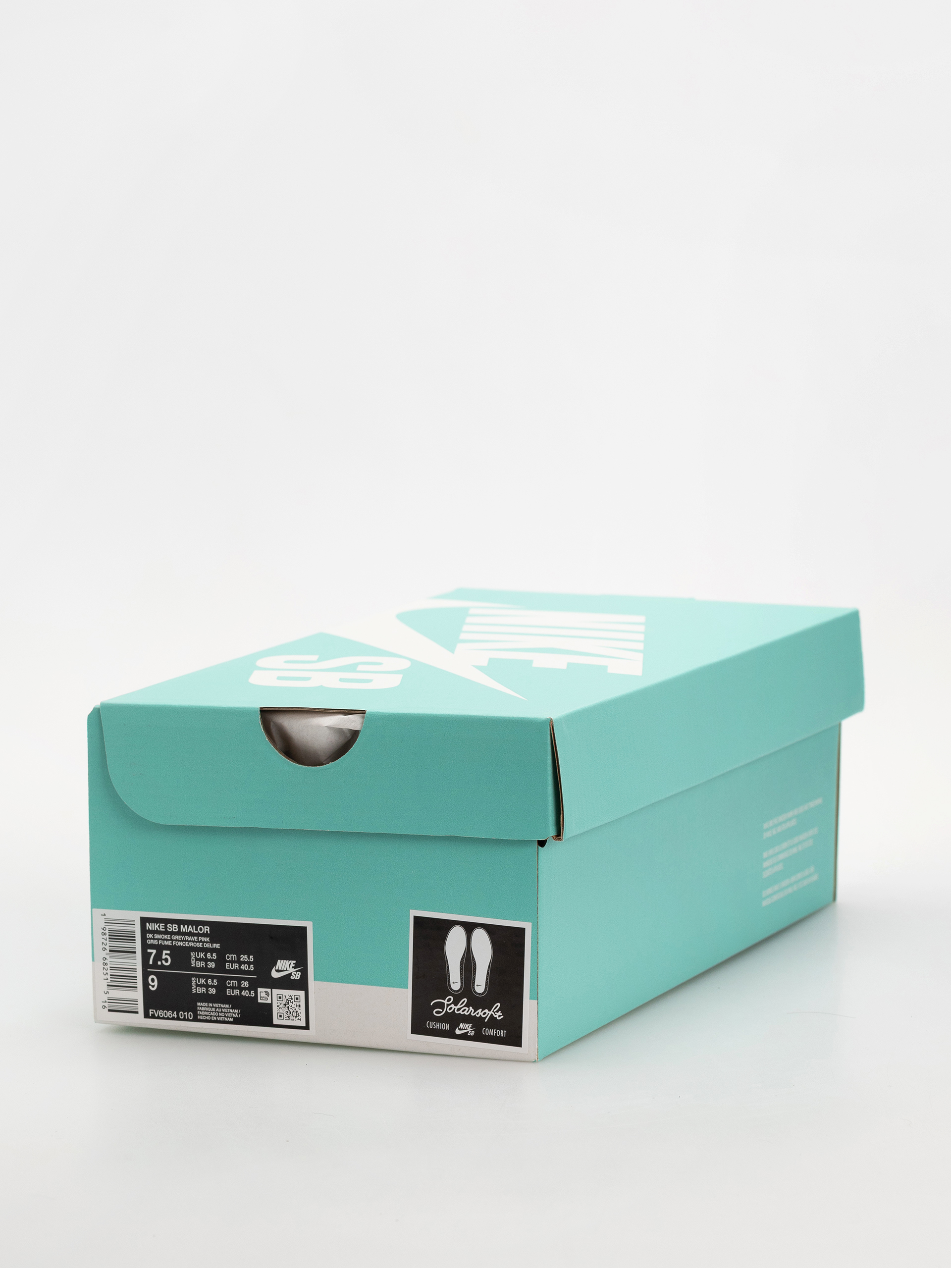 Pantofi Nike SB Malor (dk smoke grey/rave pink dk smoke grey)