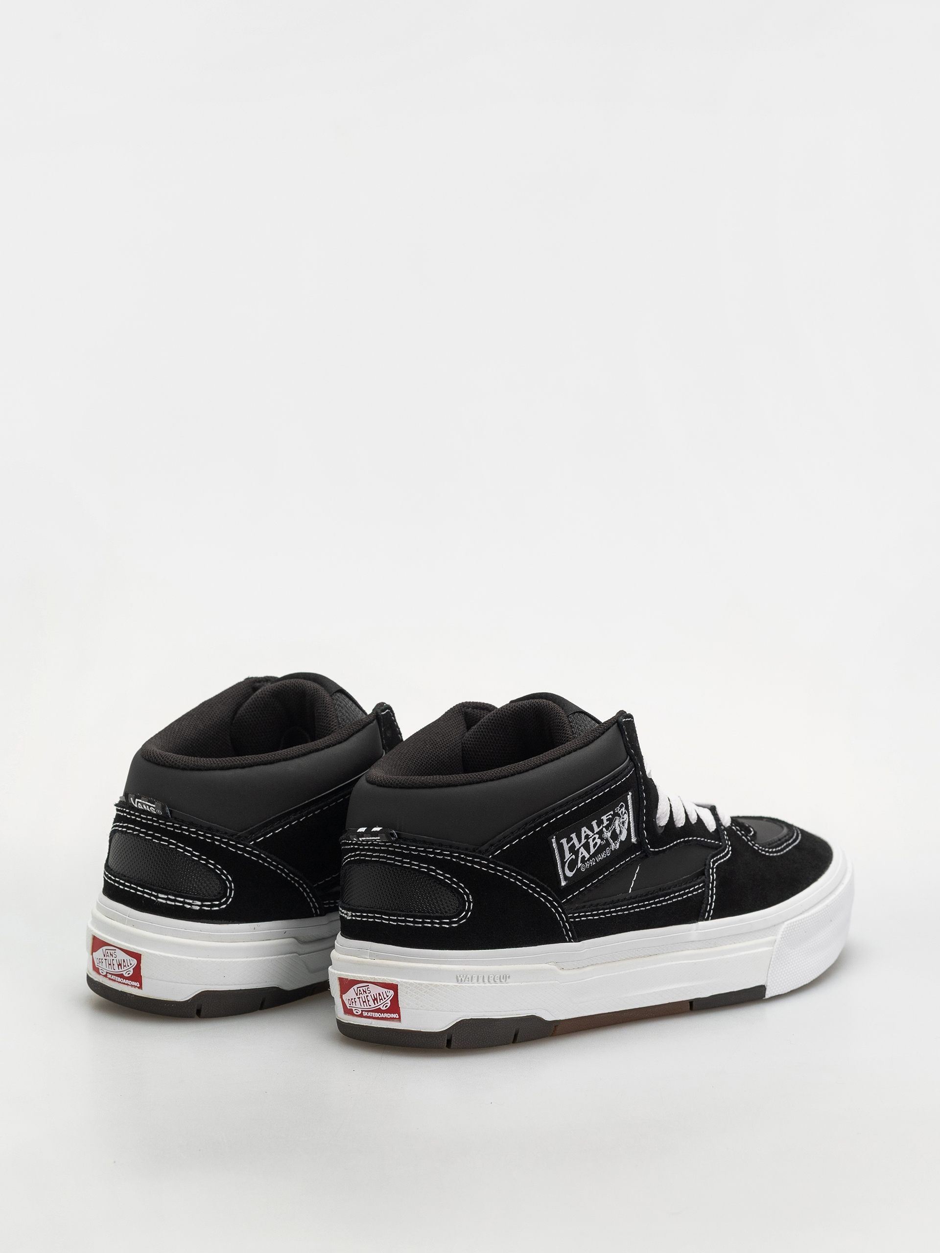 Pantofi Vans Skate Half Cab Wafflecup (black/white)