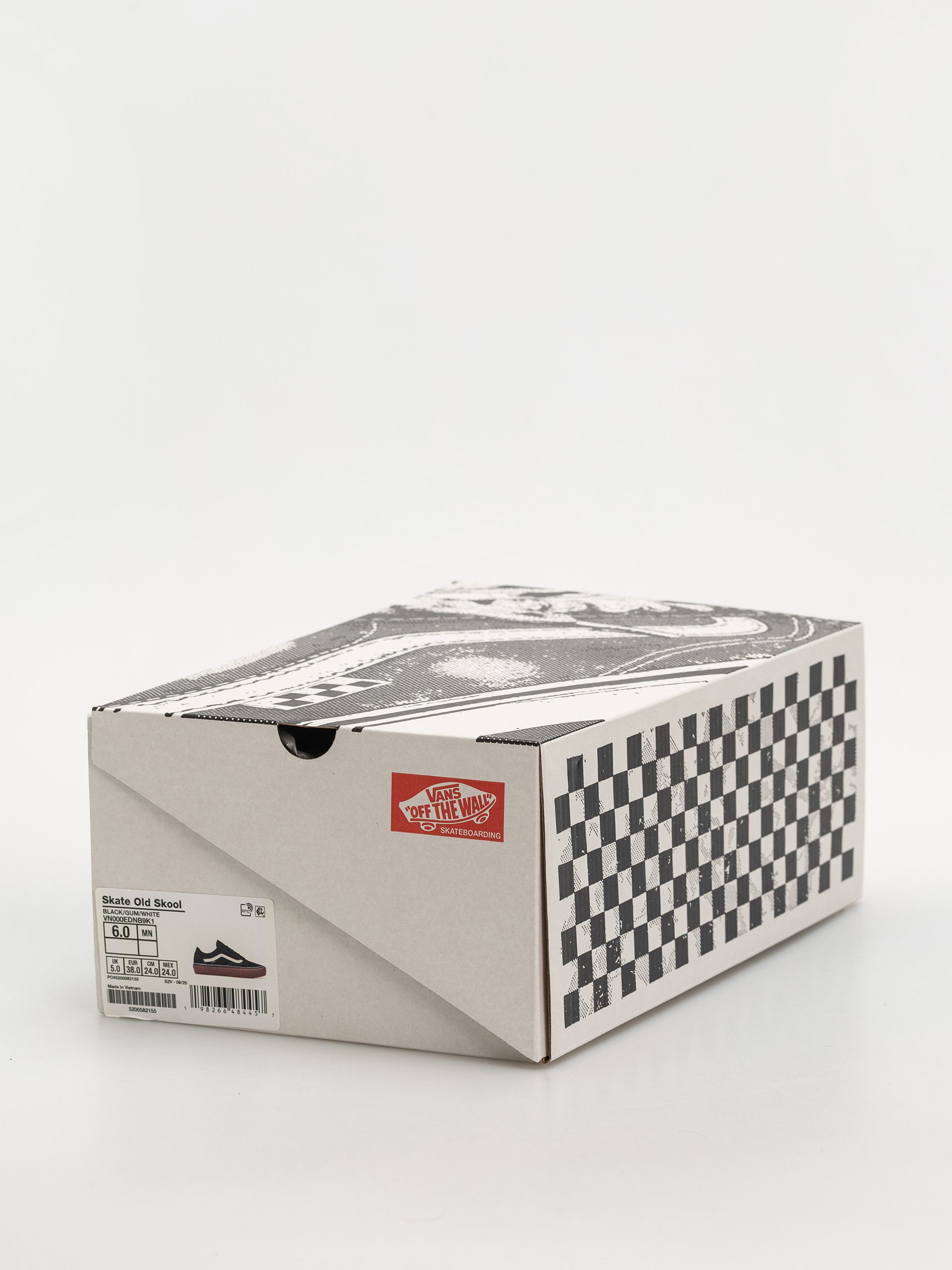 Pantofi Vans Skate Old Skool (black/gum/white)