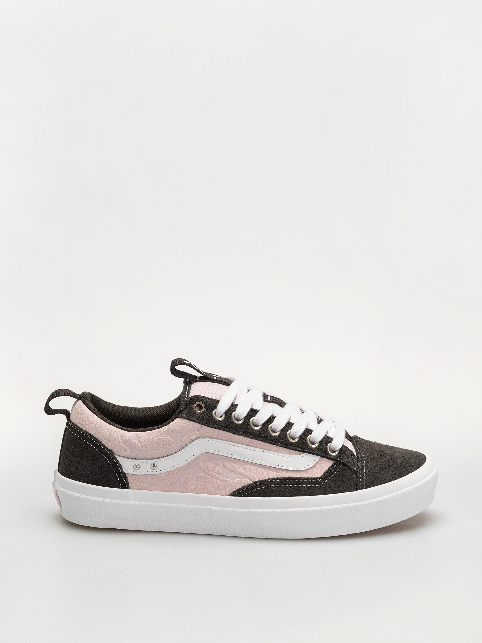 Pantofi Vans Skate Old Skool 36 + - negru, roz (black/pink)