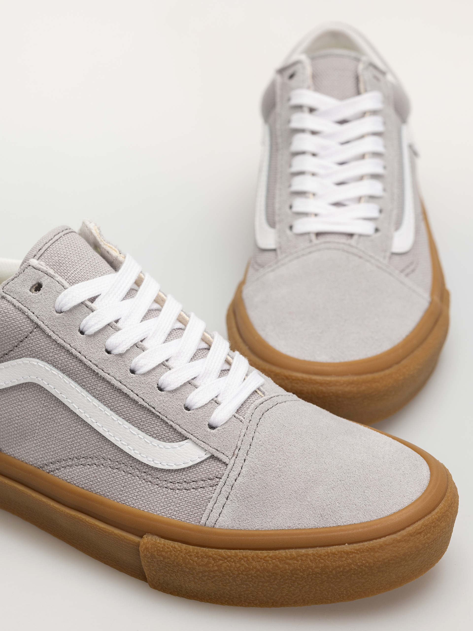 Pantofi Vans Skate Old Skool (light gray/gum)