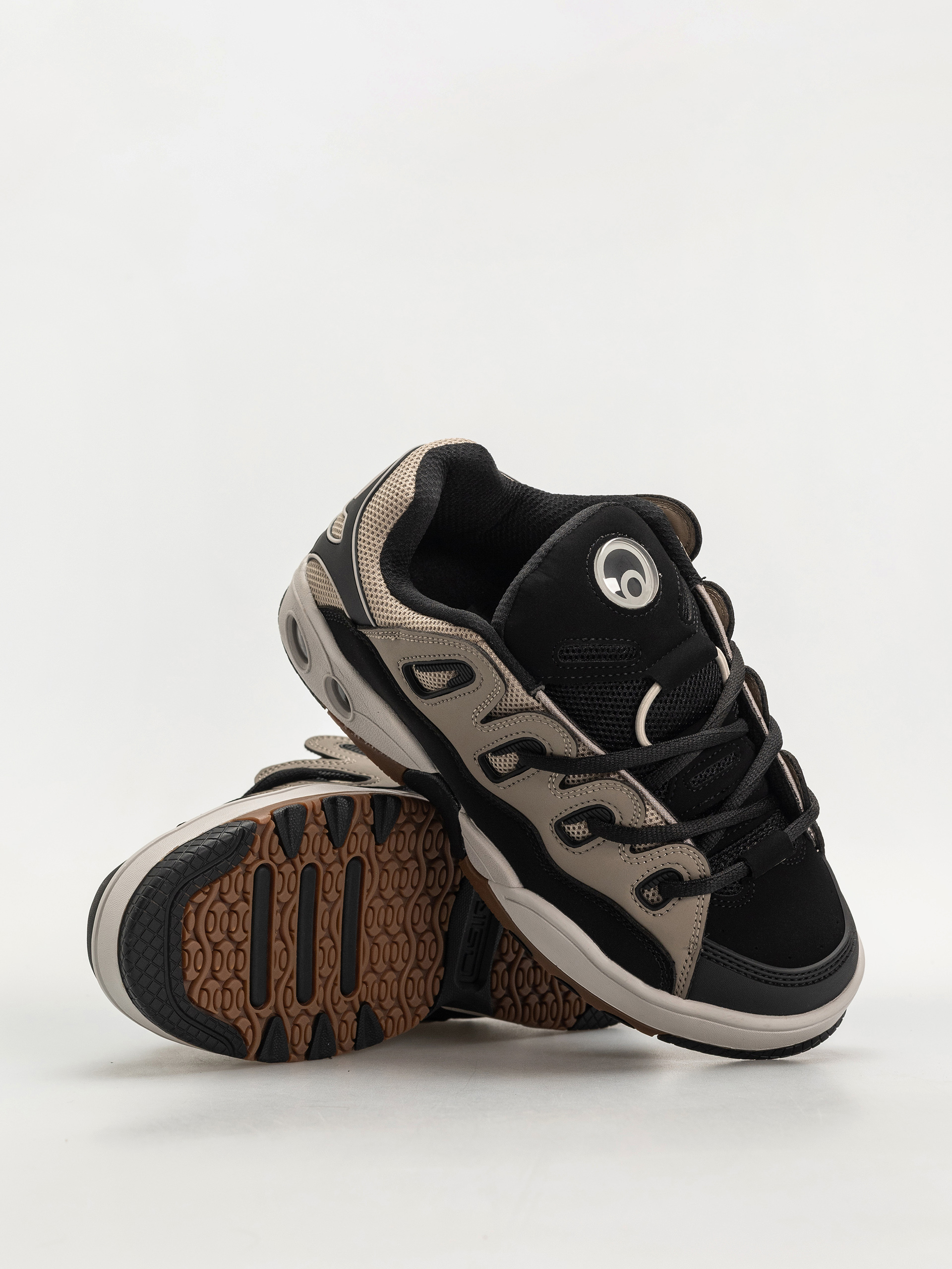 Pantofi Osiris D3 OG (taupe/black/gum)