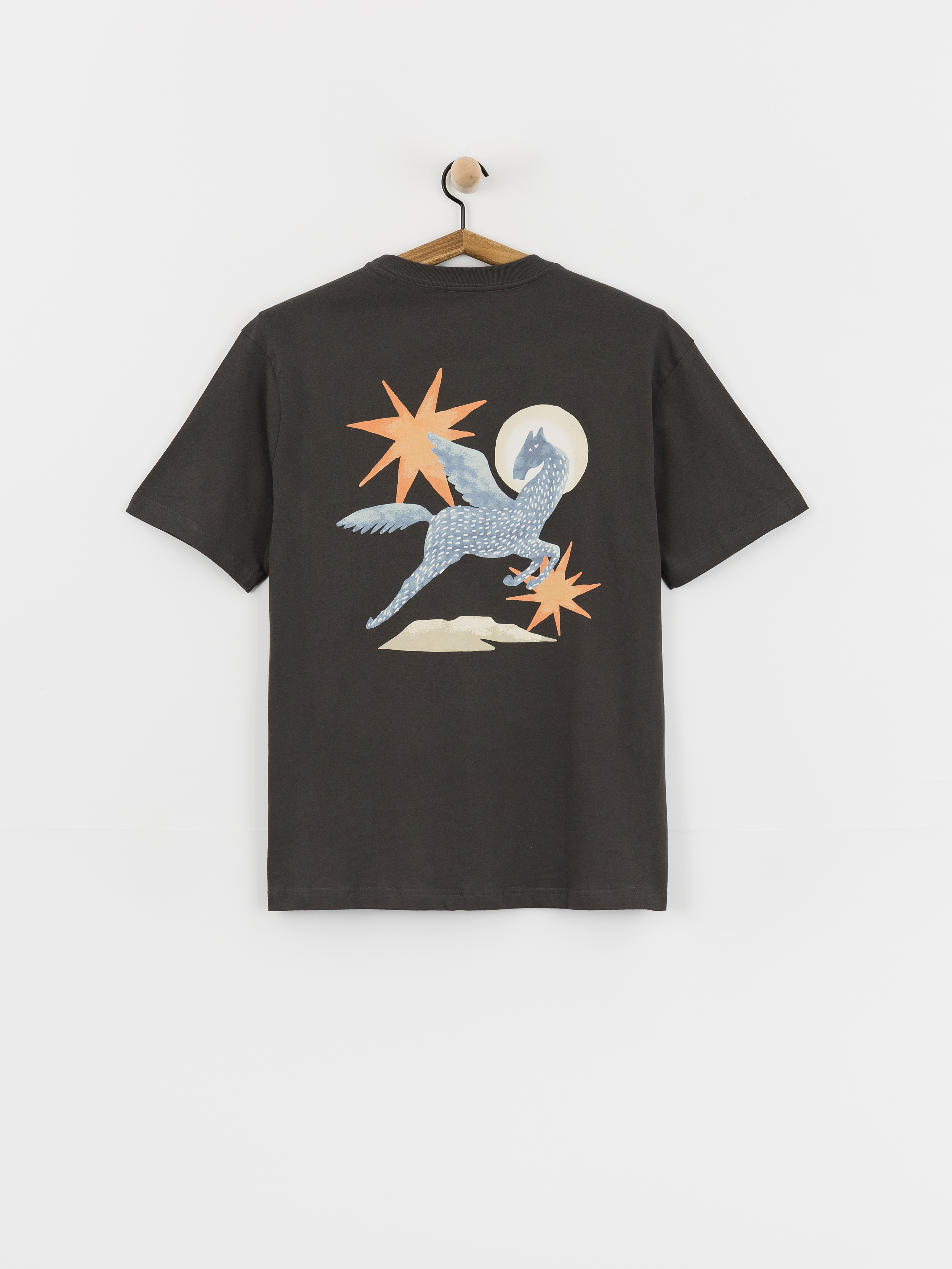 Tricou RVCA Pegasus (pirate black)