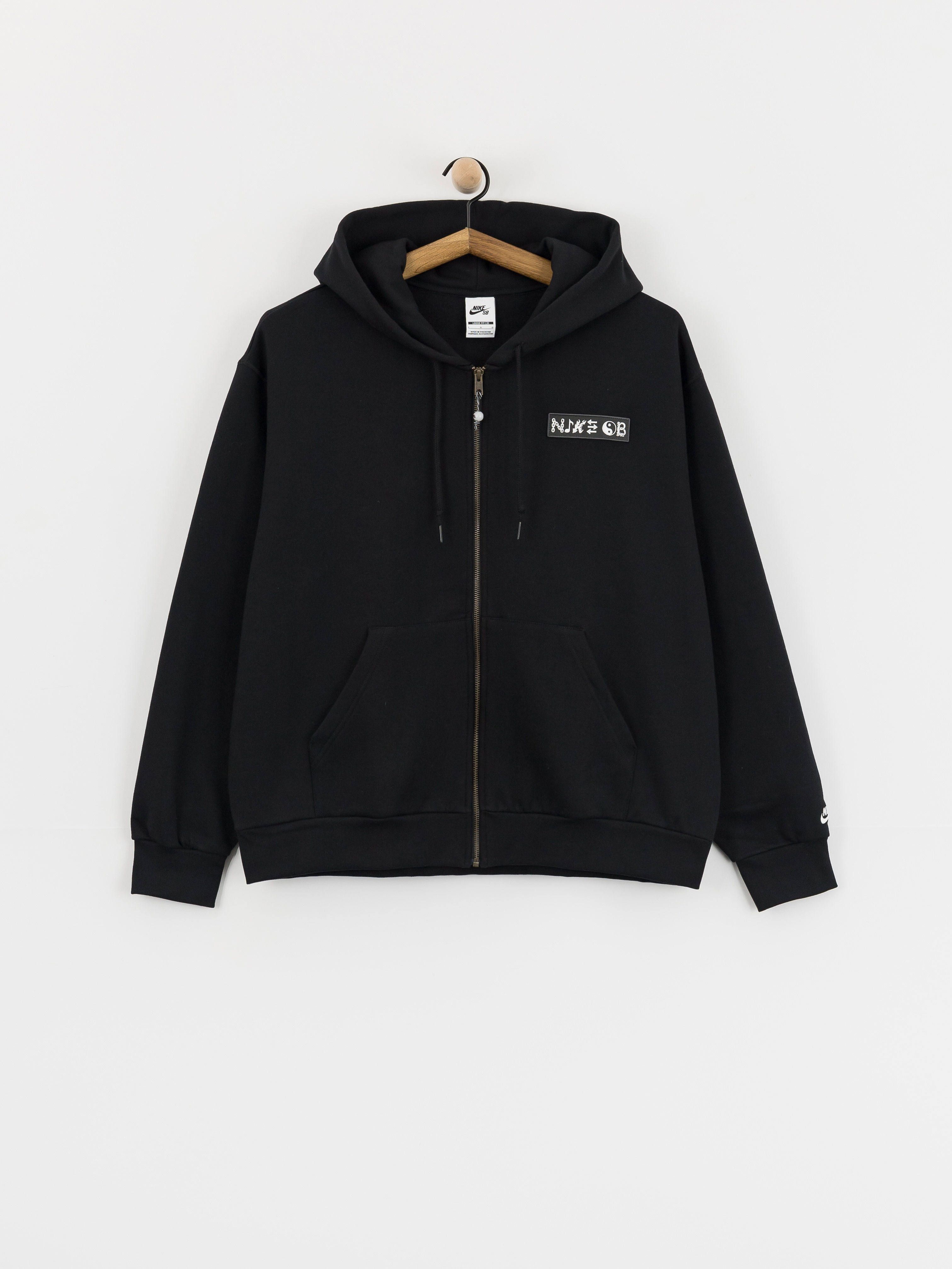 Hanorac cu glugă Nike SB Souvenir FLC ZHD (black)