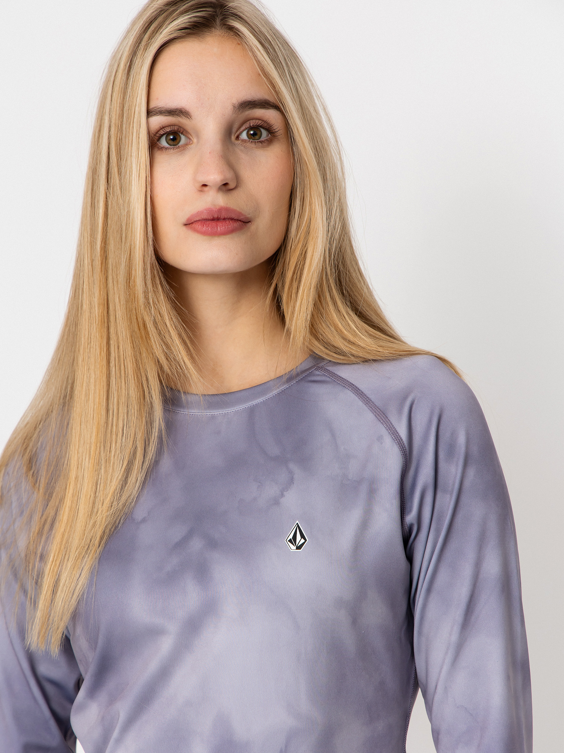 Pentru femei Tricou termic Volcom V Science Crew (lavender aura)