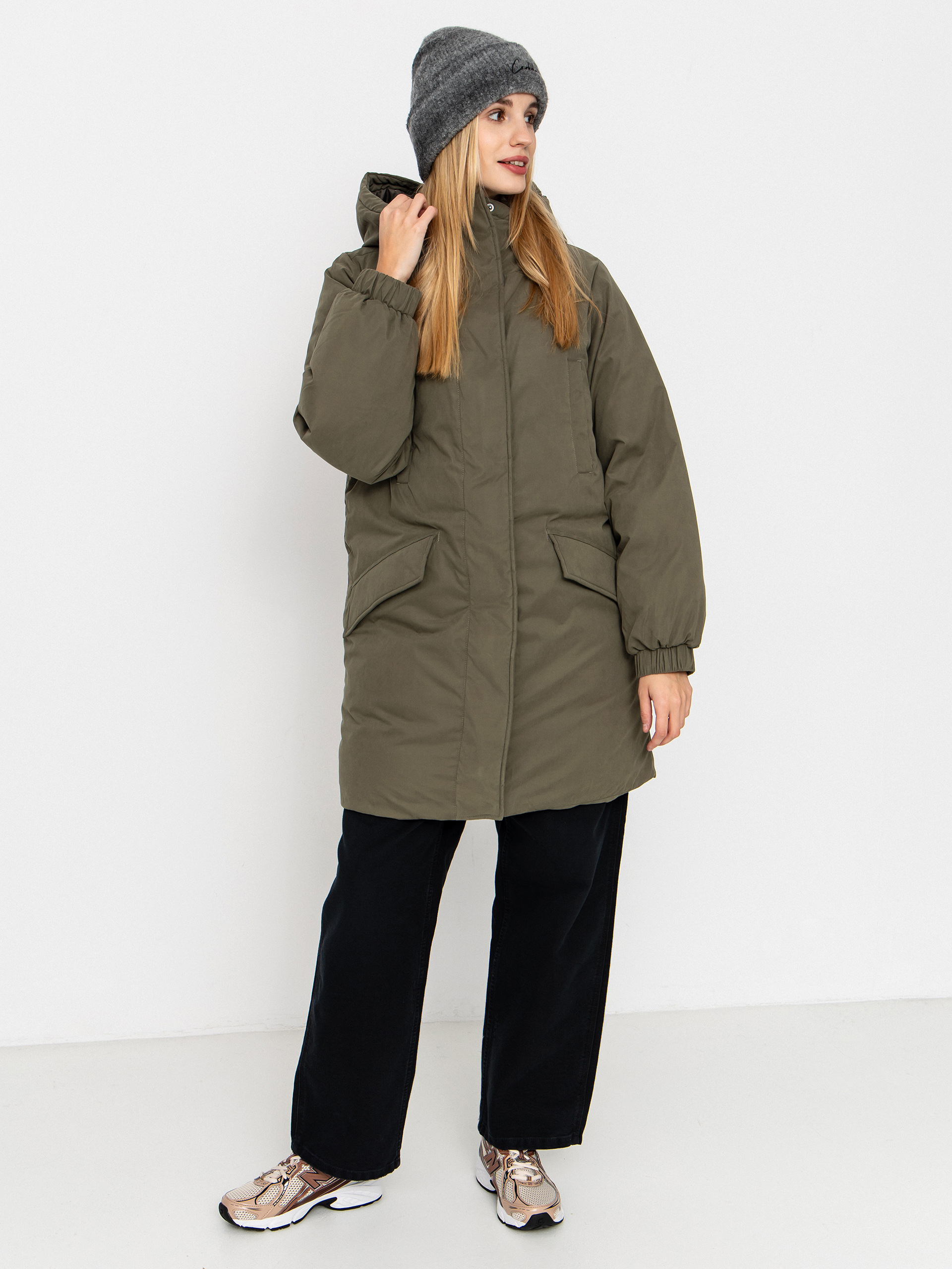 Geacă Volcom Sleepi Puff Up Parka Wmn (wintermoss)