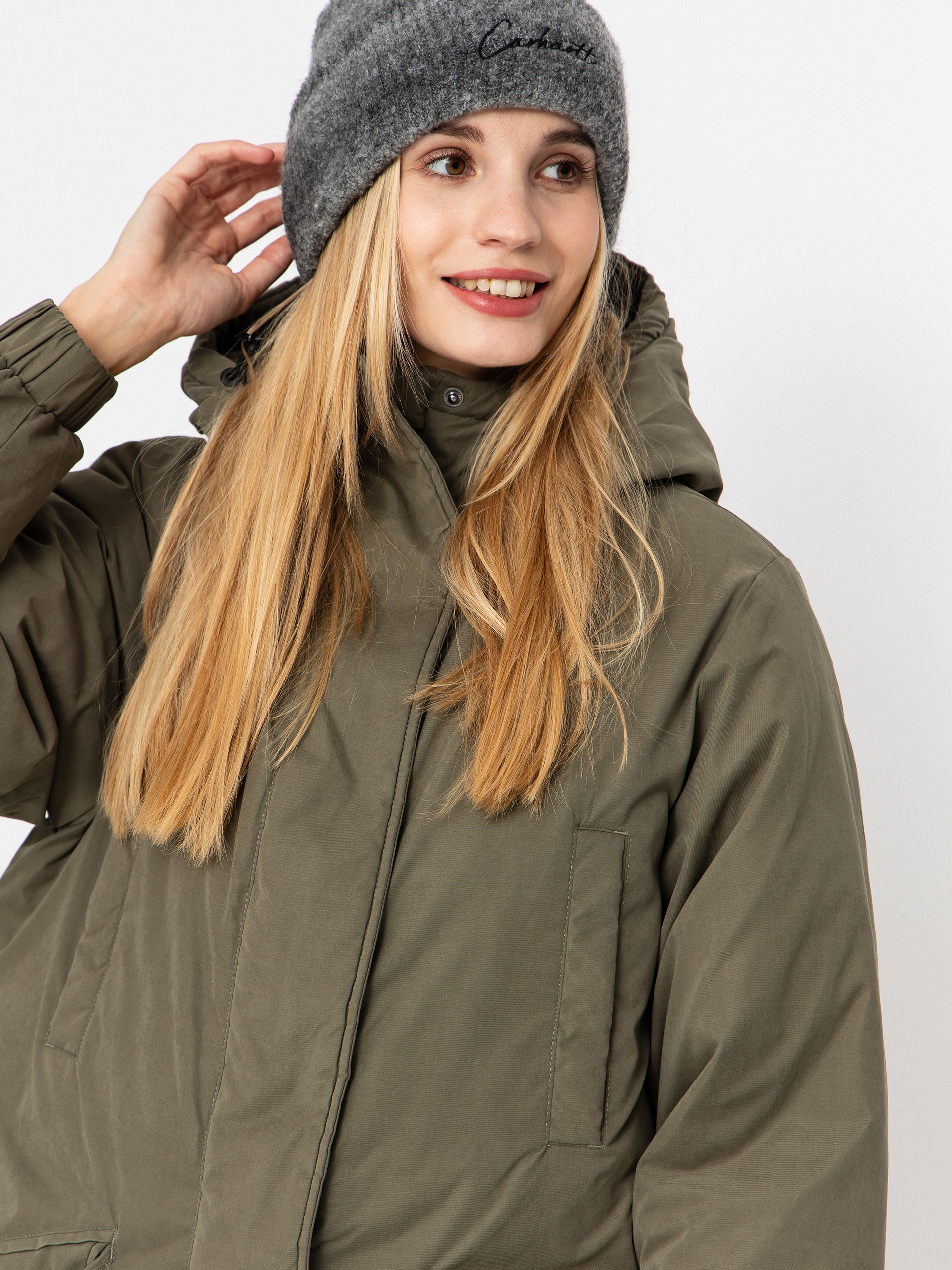 Geacă Volcom Sleepi Puff Up Parka Wmn (wintermoss)