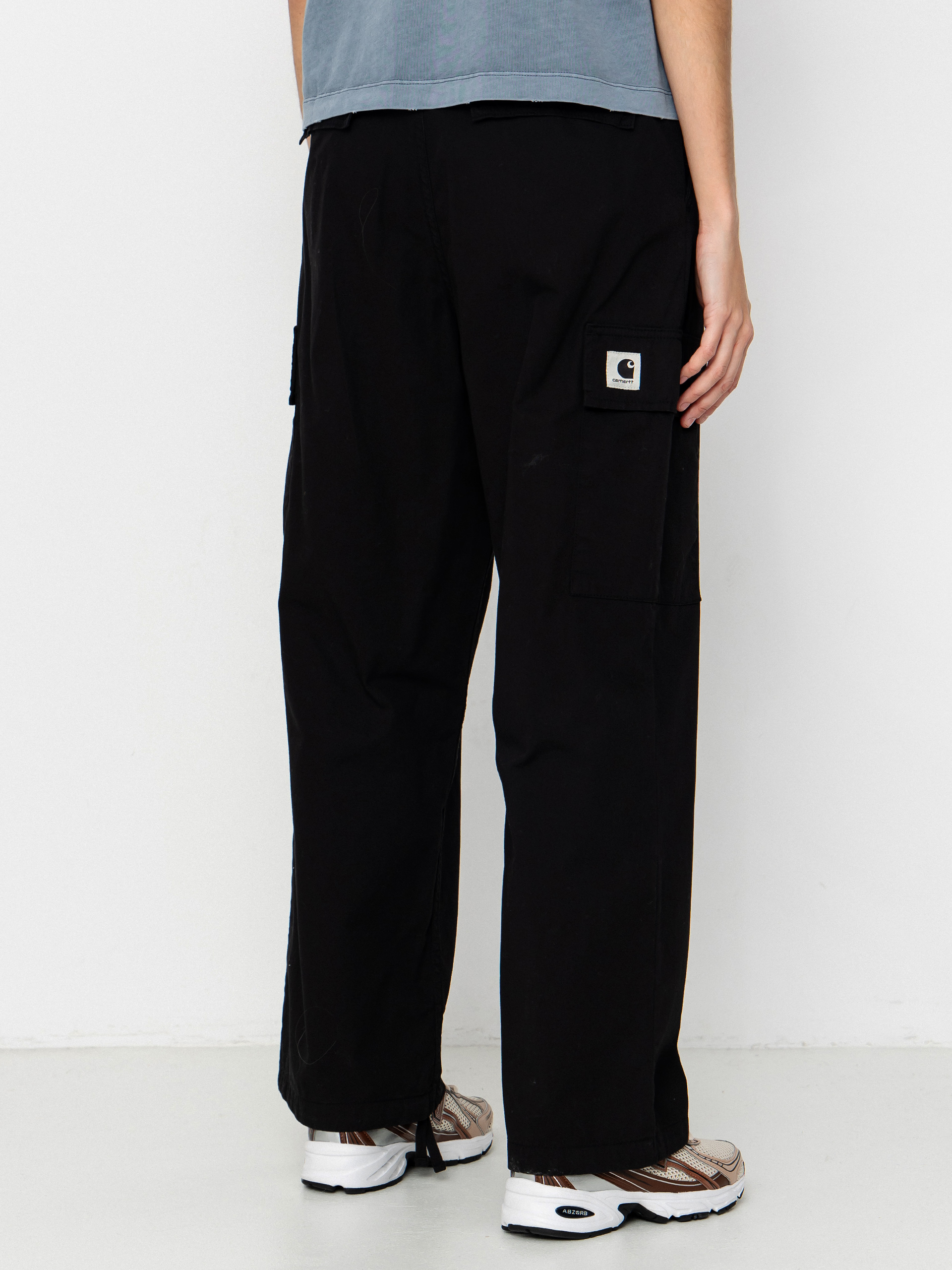 Pantaloni Carhartt WIP Kingston Wmn (black/garment dyed)