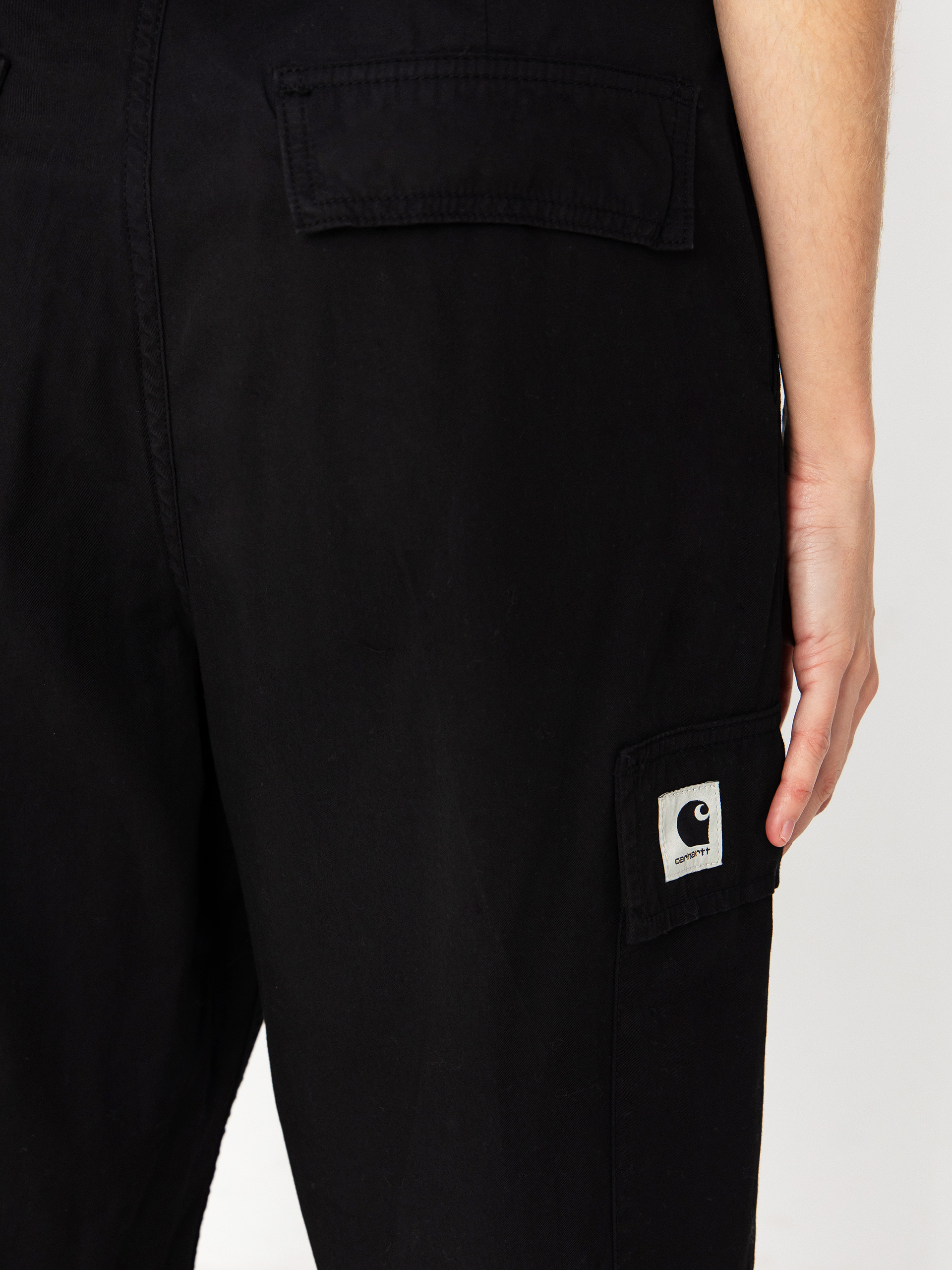 Pantaloni Carhartt WIP Kingston Wmn (black/garment dyed)