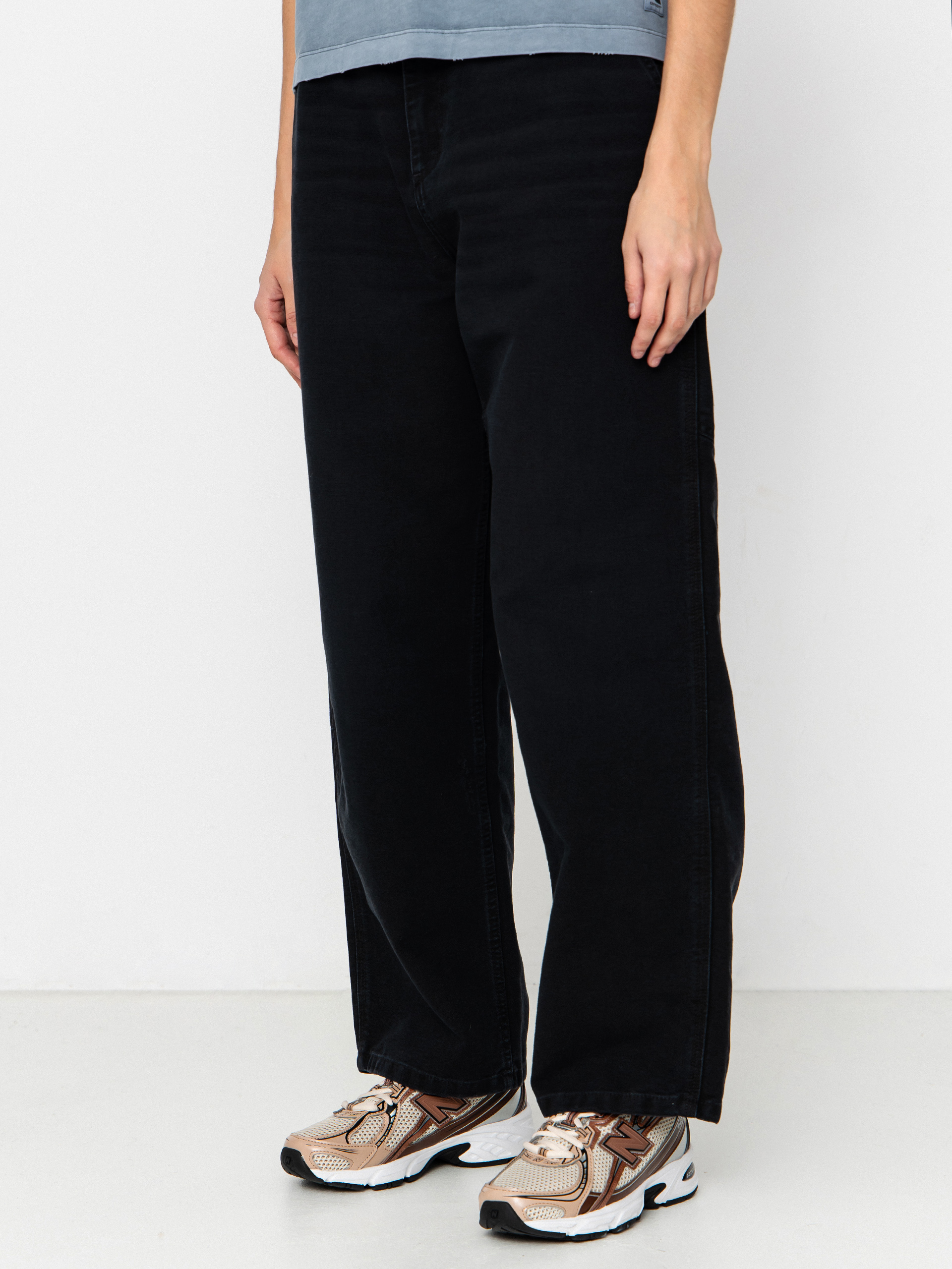 Pantaloni Carhartt WIP Brandon Single Knee Wmn (black)
