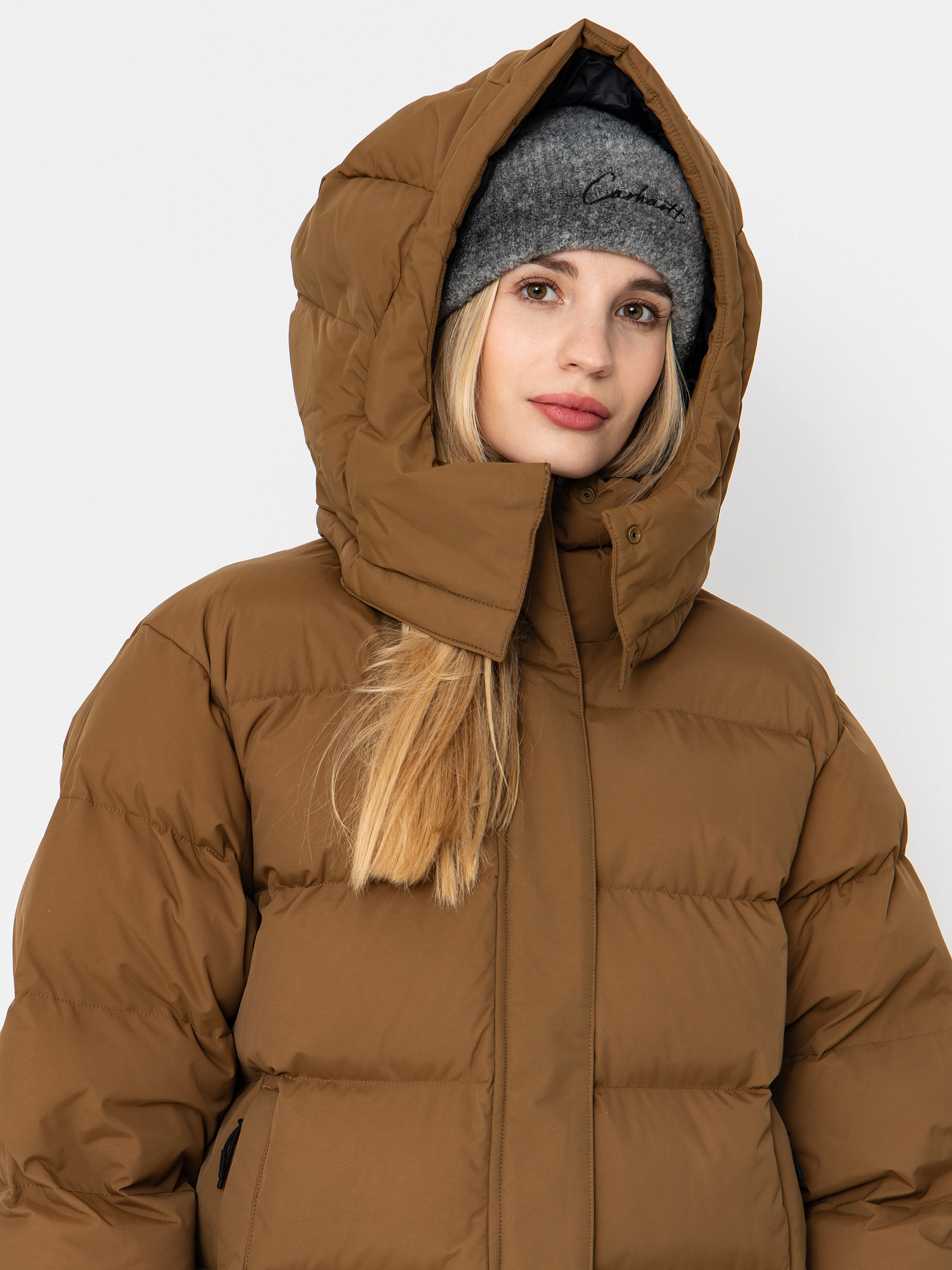 Geacă Helly Hansen Aspire Puffy Parka Wmn (sepia)
