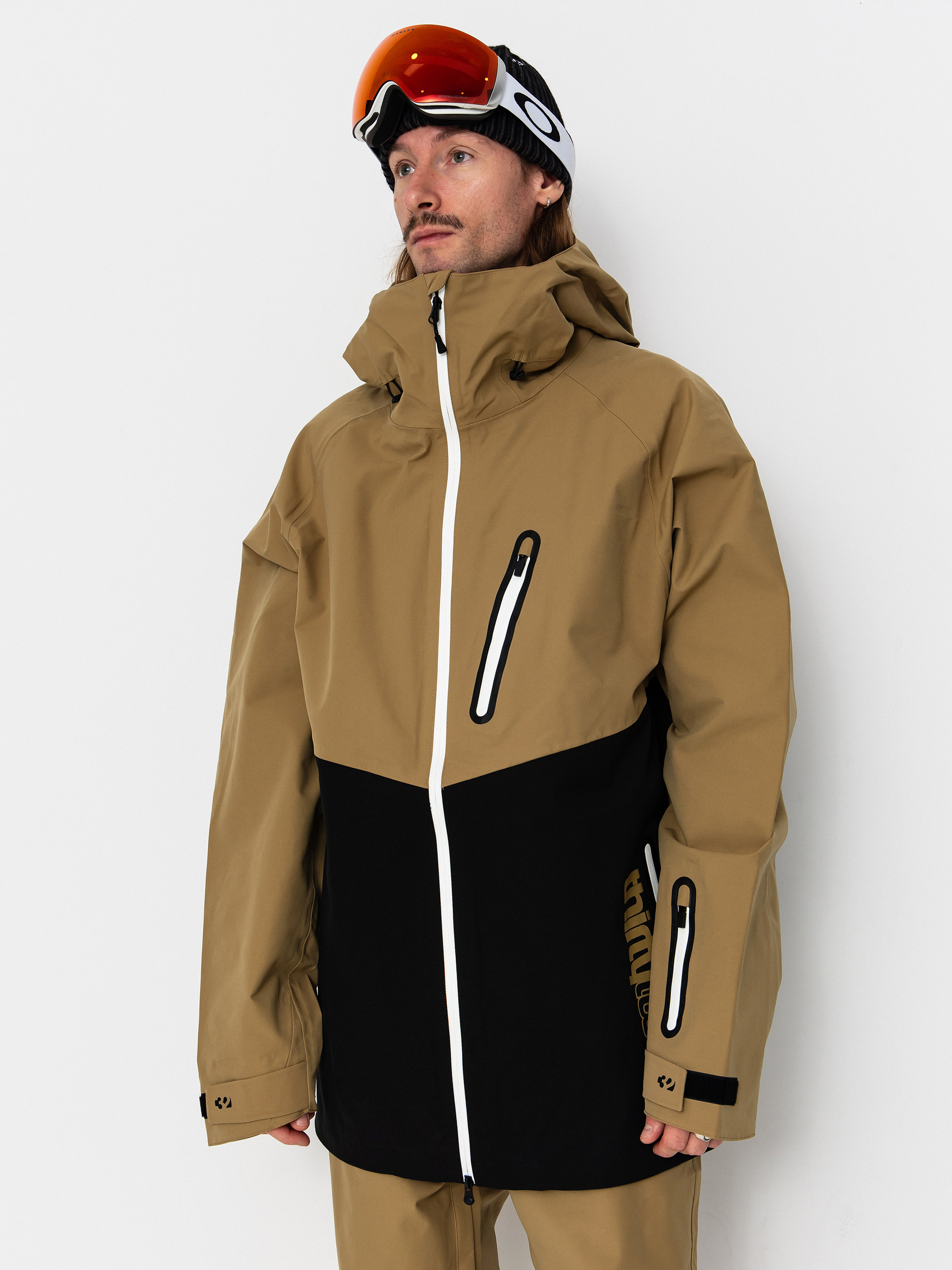 Pentru bărbați Geacă de snowboard ThirtyTwo Grasser (khaki)