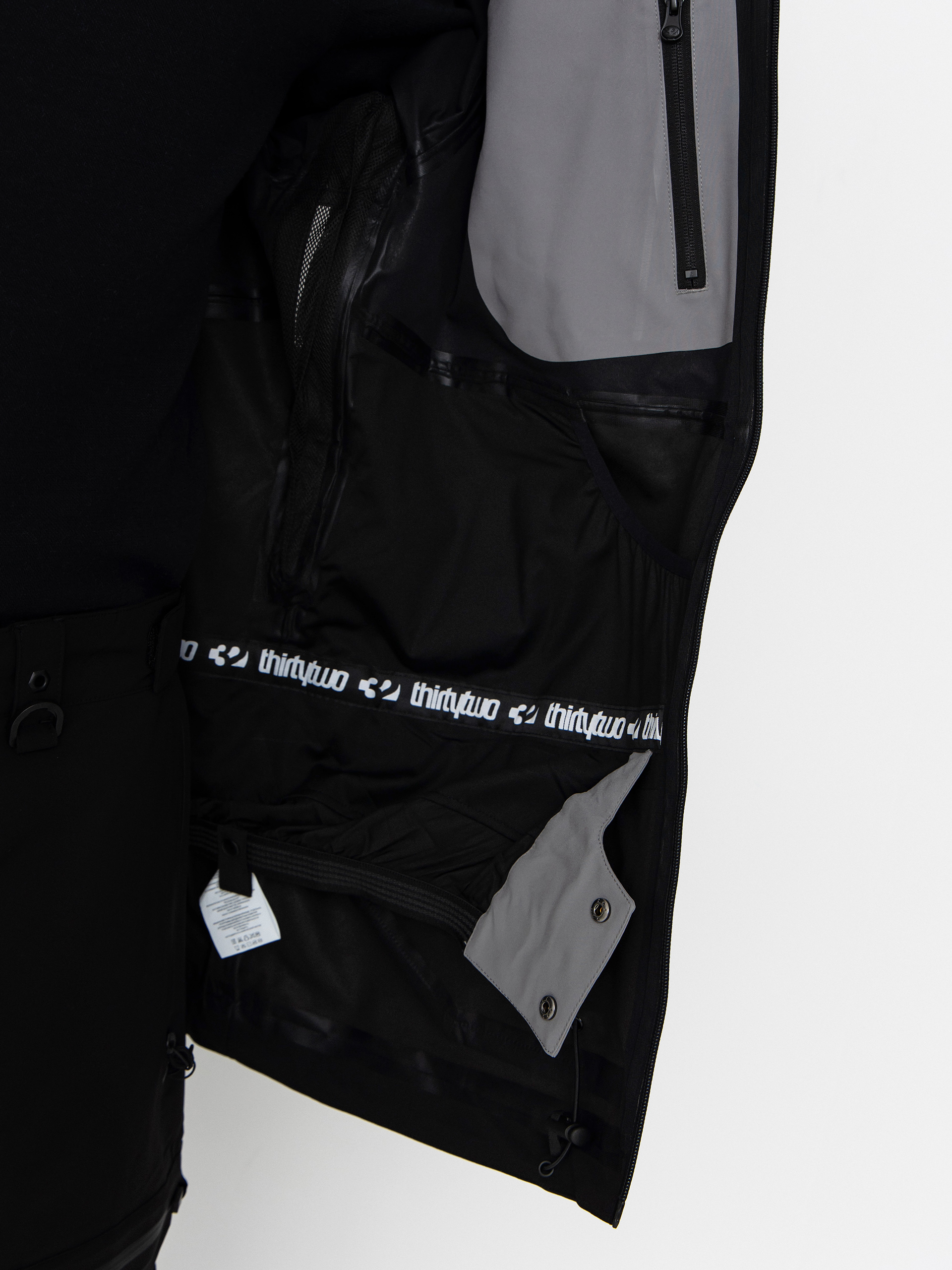 Pentru bărbați Geacă de snowboard ThirtyTwo Tm 3 Recycled (black/grey)