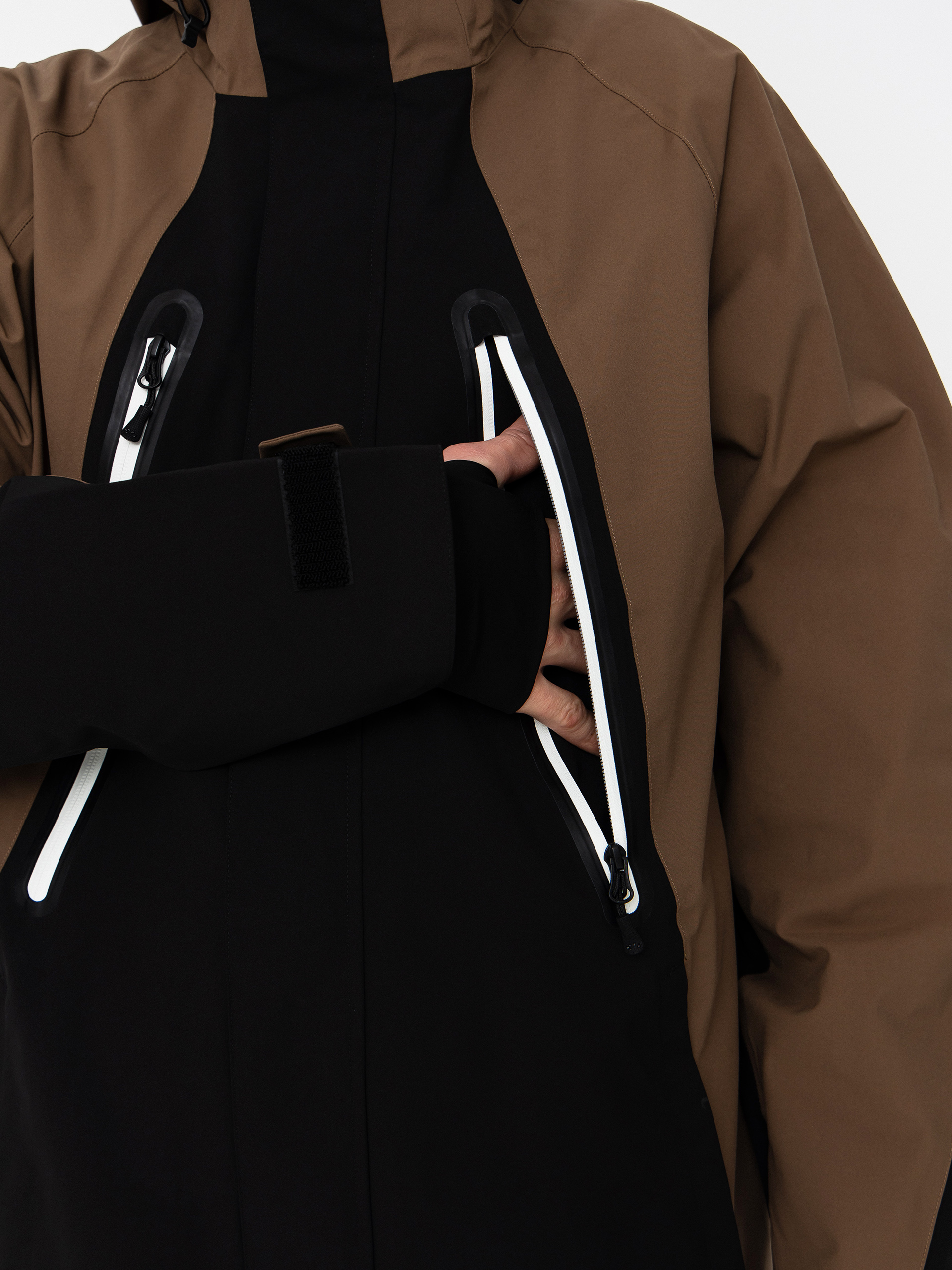 Pentru bărbați Geacă de snowboard ThirtyTwo Deep Creek Parka (tobacco)