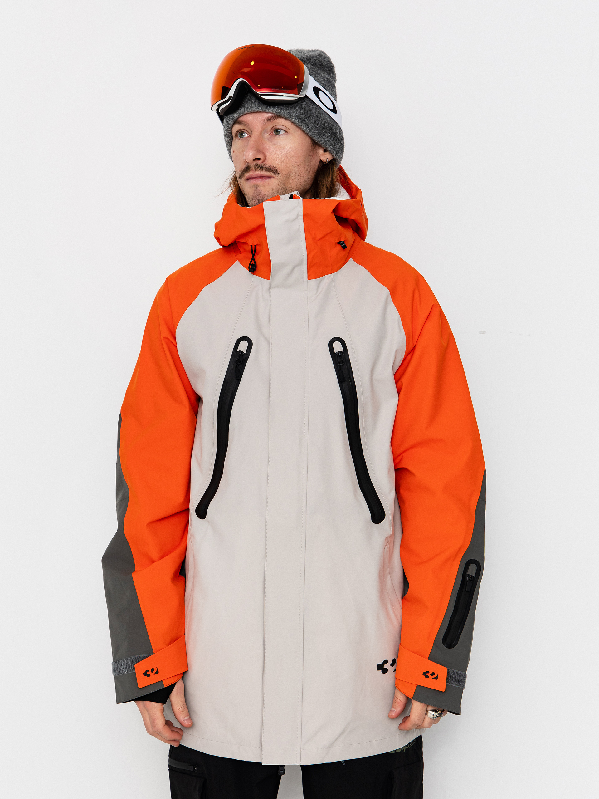 Pentru bărbați Geacă de snowboard ThirtyTwo Deep Creek Parka (orange)