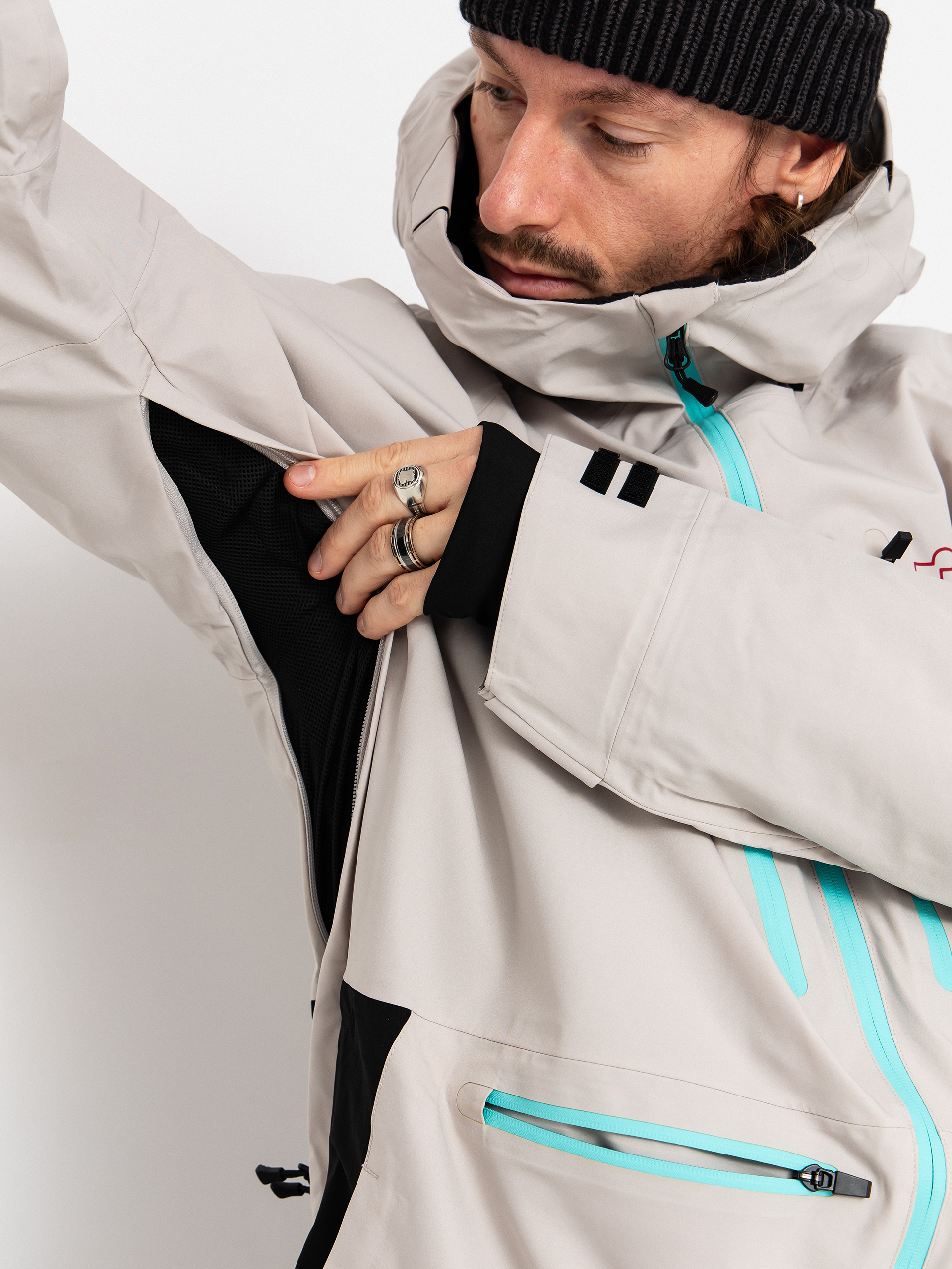 Pentru bărbați Geacă de snowboard ThirtyTwo Tm Recycled (cement)