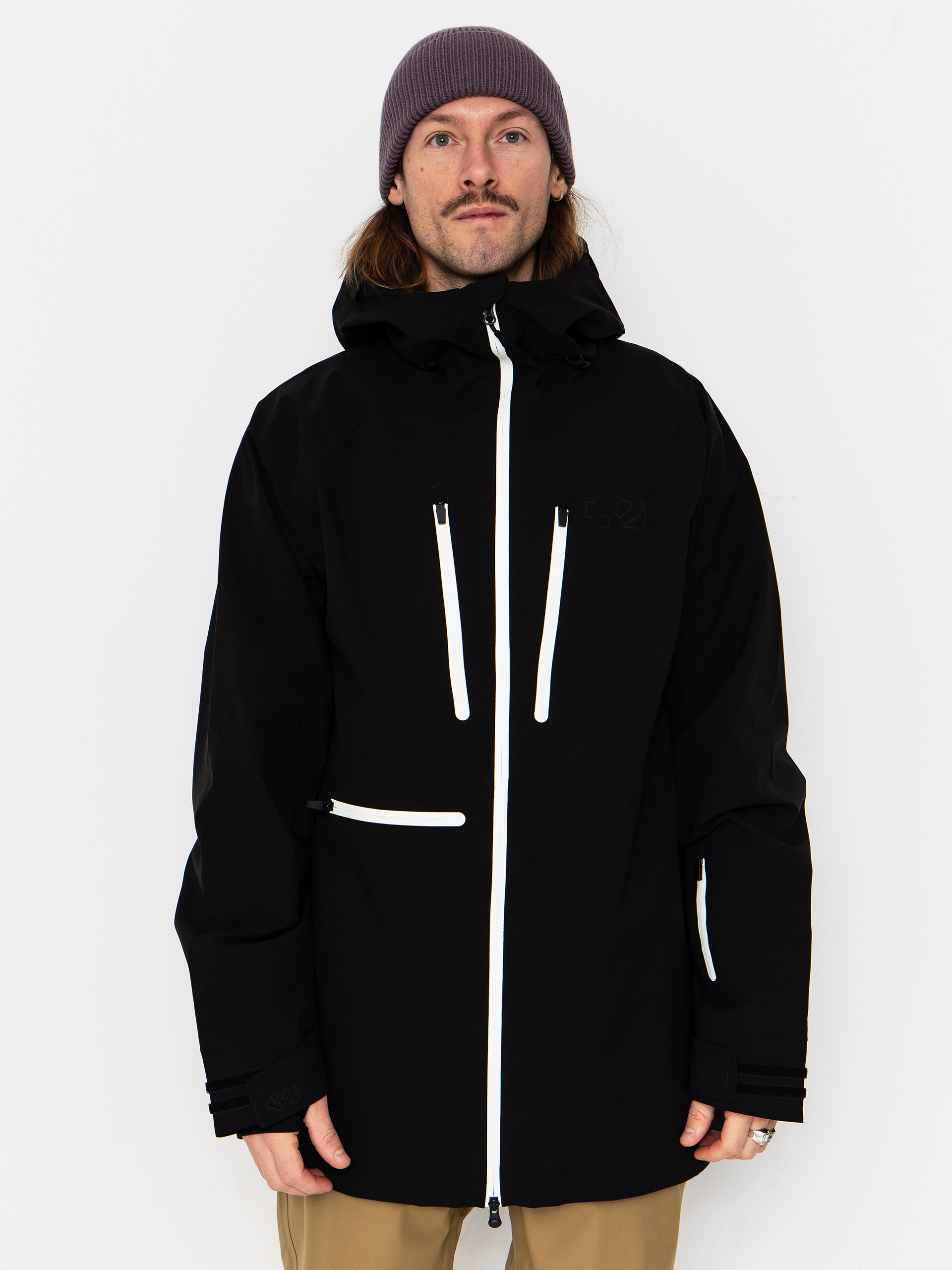 Pentru bărbați Geacă de snowboard ThirtyTwo Tm Recycled (black)