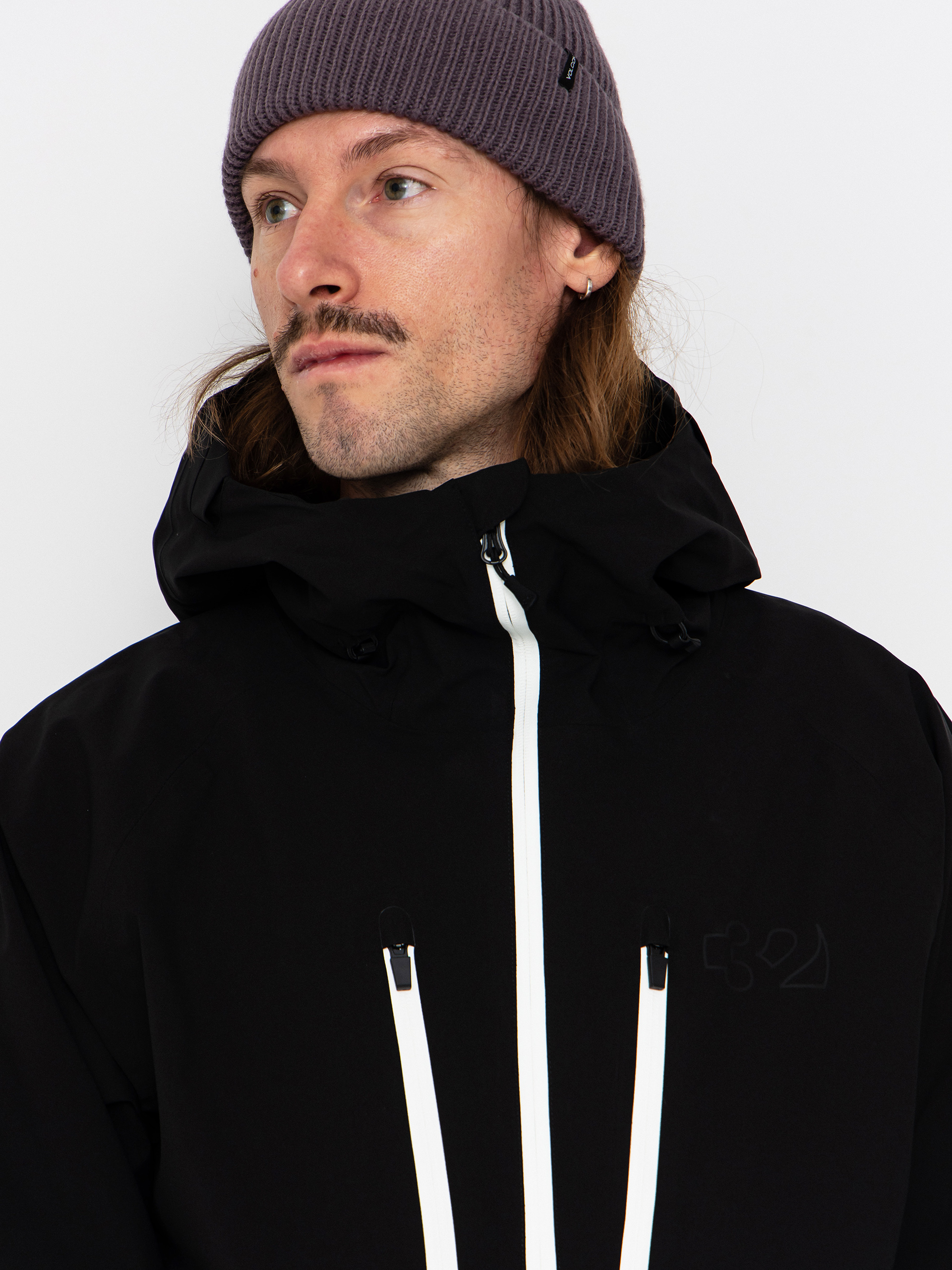 Pentru bărbați Geacă de snowboard ThirtyTwo Tm Recycled (black)