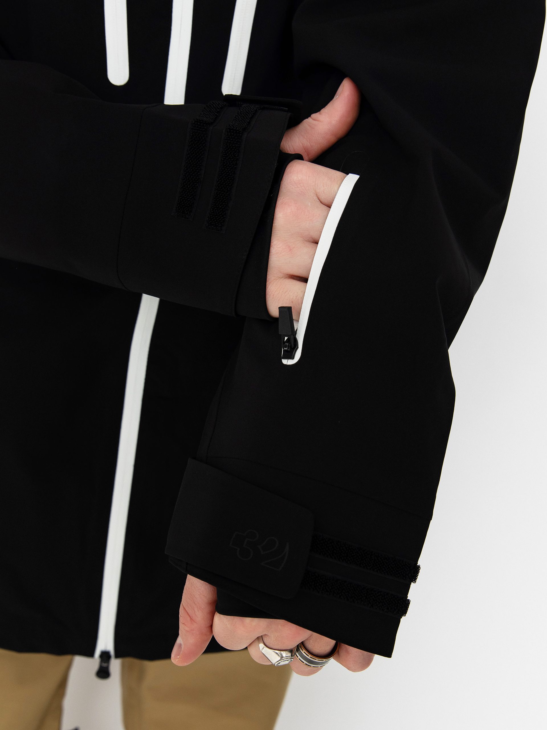 Pentru bărbați Geacă de snowboard ThirtyTwo Tm Recycled (black)