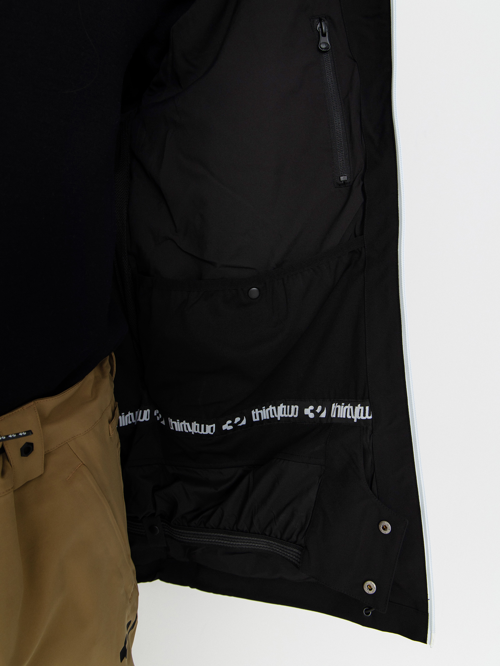 Pentru bărbați Geacă de snowboard ThirtyTwo Tm Recycled (black)