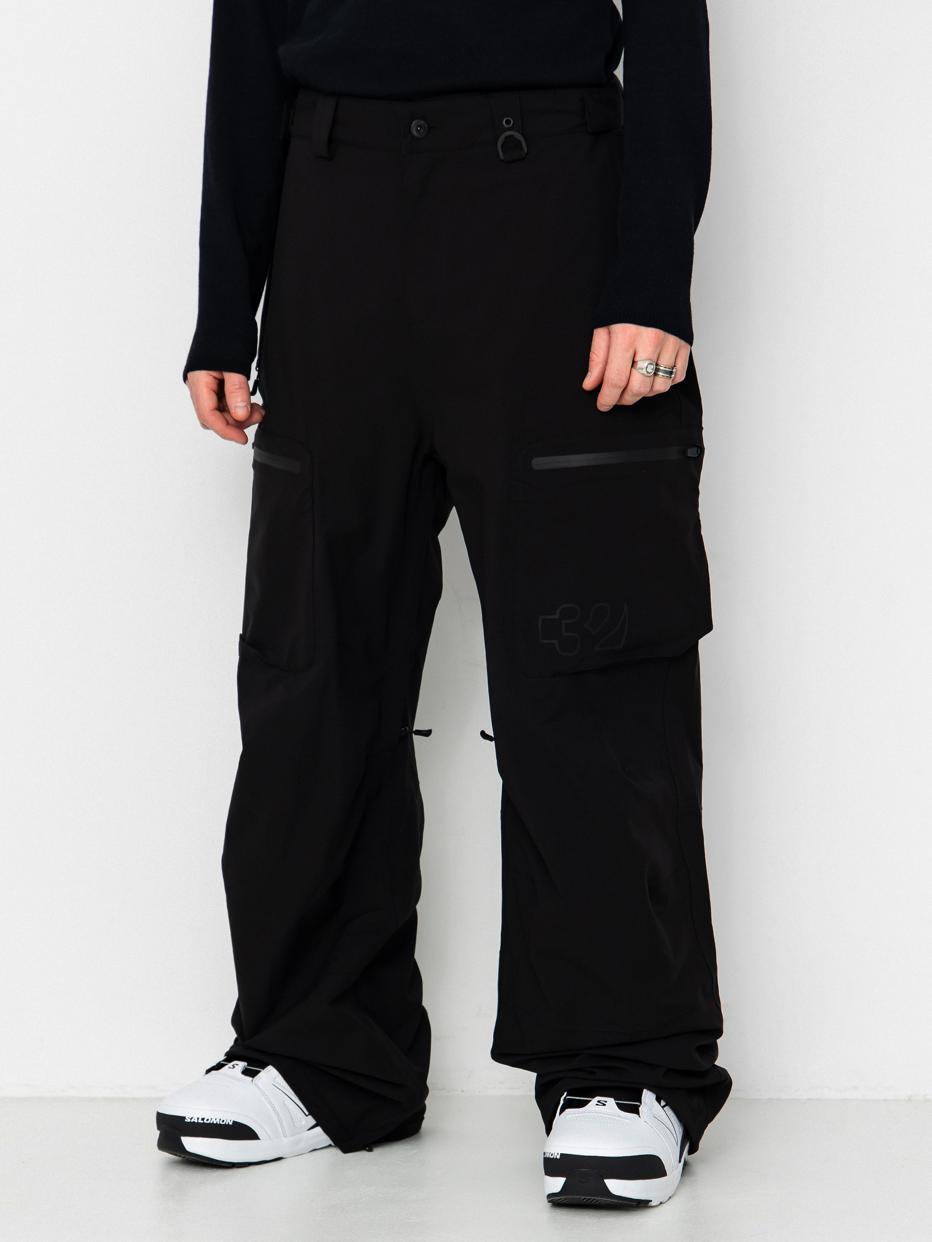 Pentru bărbați Pantaloni pentru snowboard ThirtyTwo Tm Recycled (black)