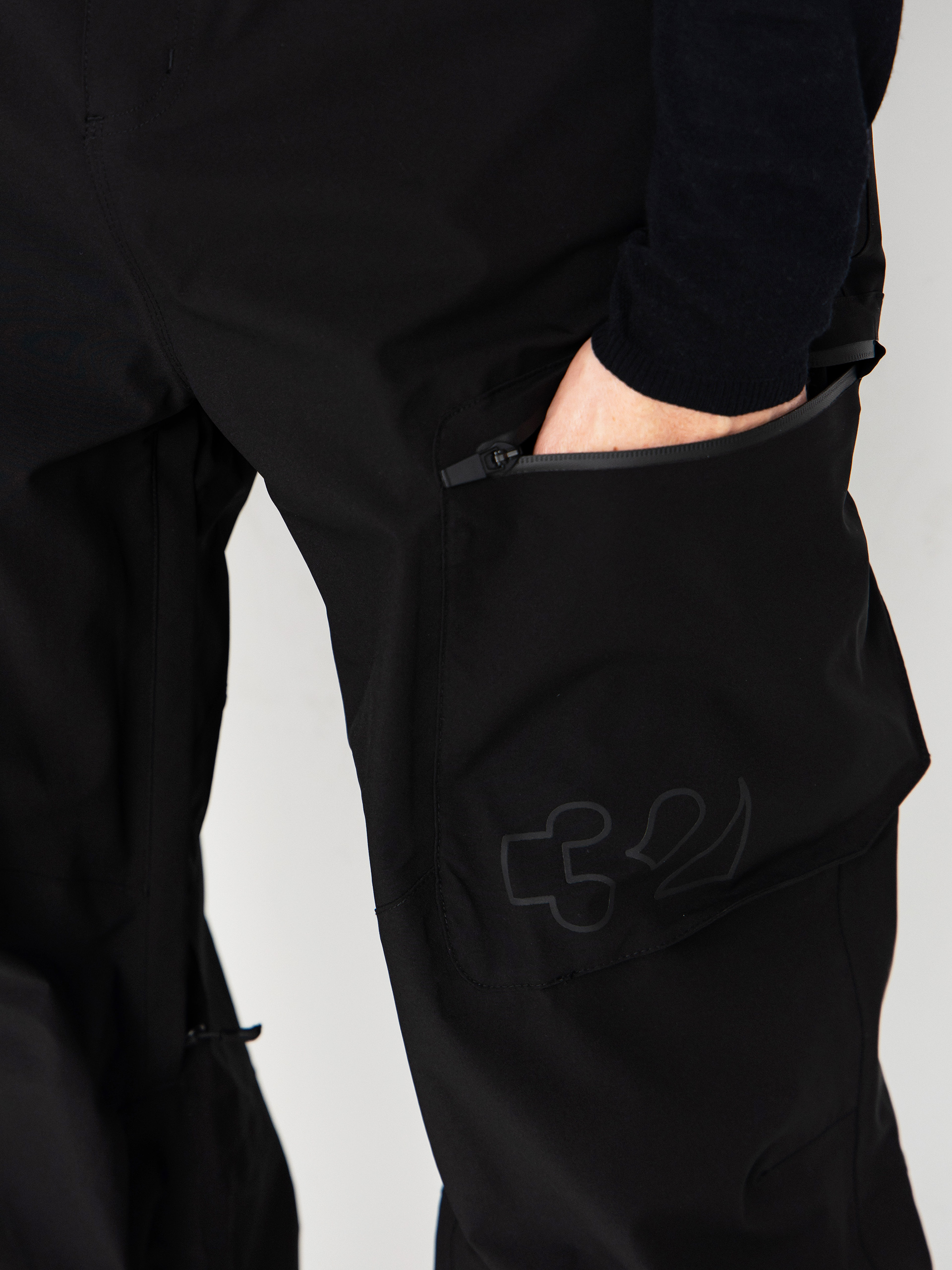 Pentru bărbați Pantaloni pentru snowboard ThirtyTwo Tm Recycled (black)