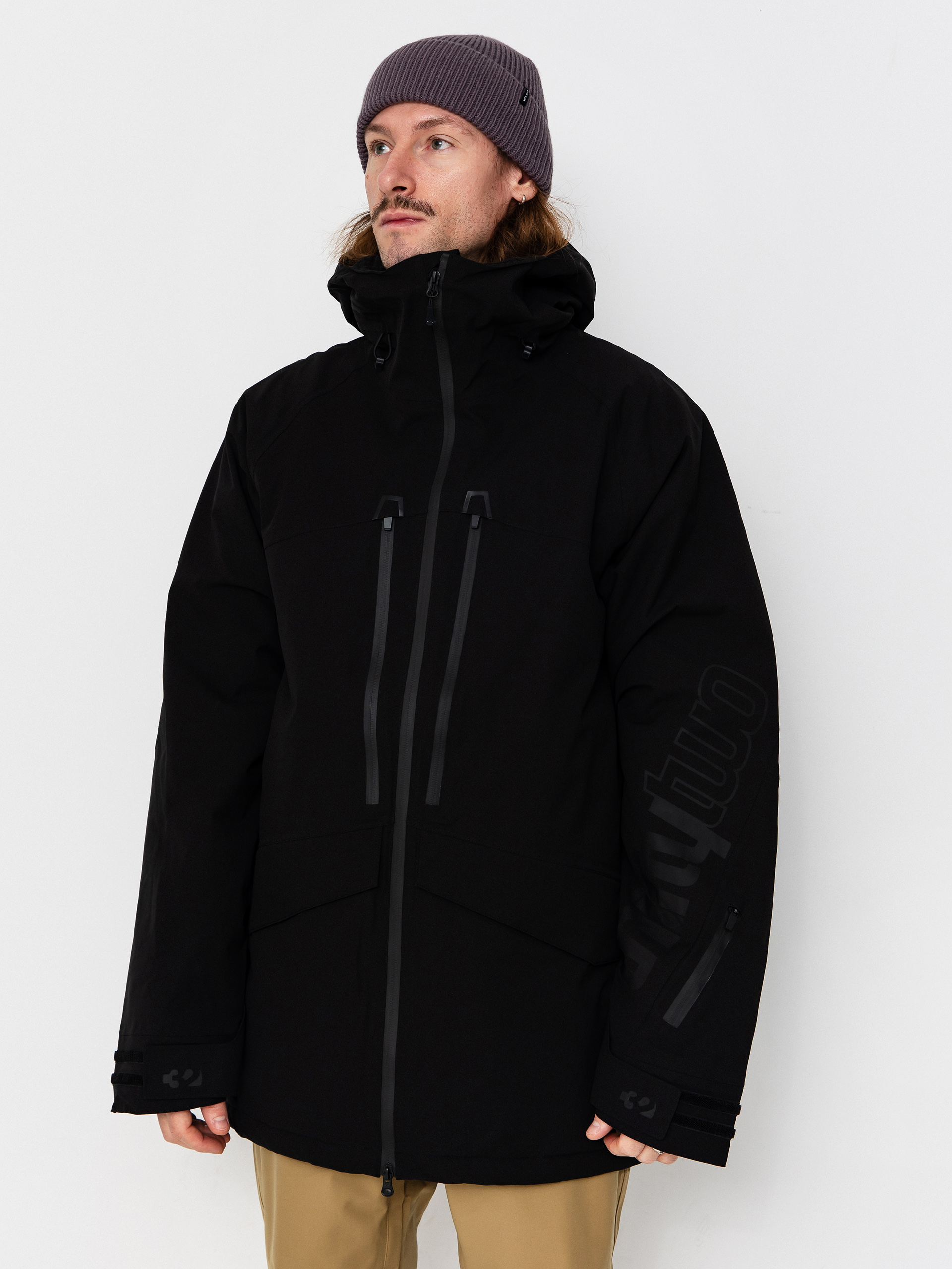 Pentru bărbați Geacă de snowboard ThirtyTwo Lashed Insulated (black)