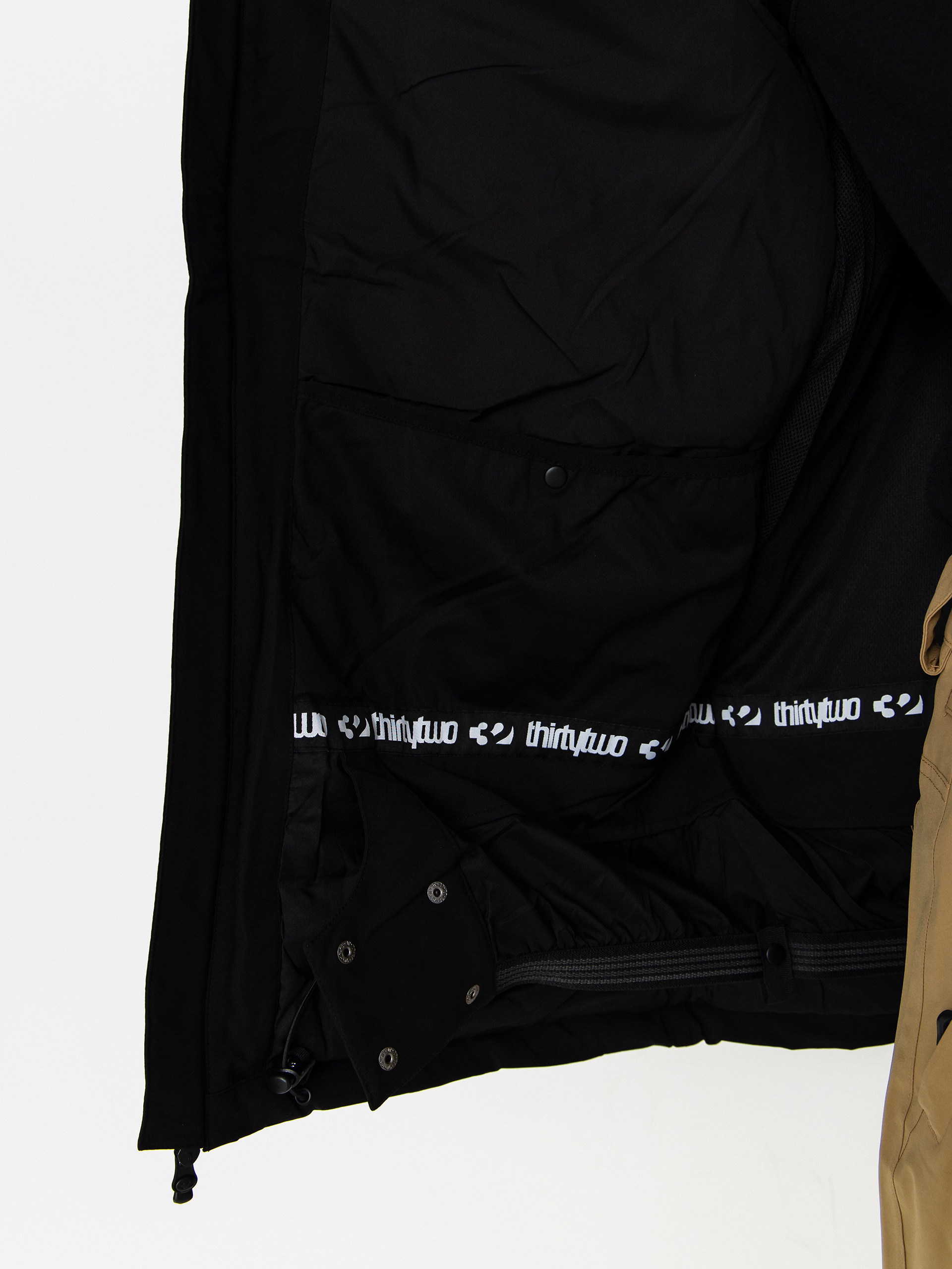 Pentru bărbați Geacă de snowboard ThirtyTwo Lashed Insulated (black)