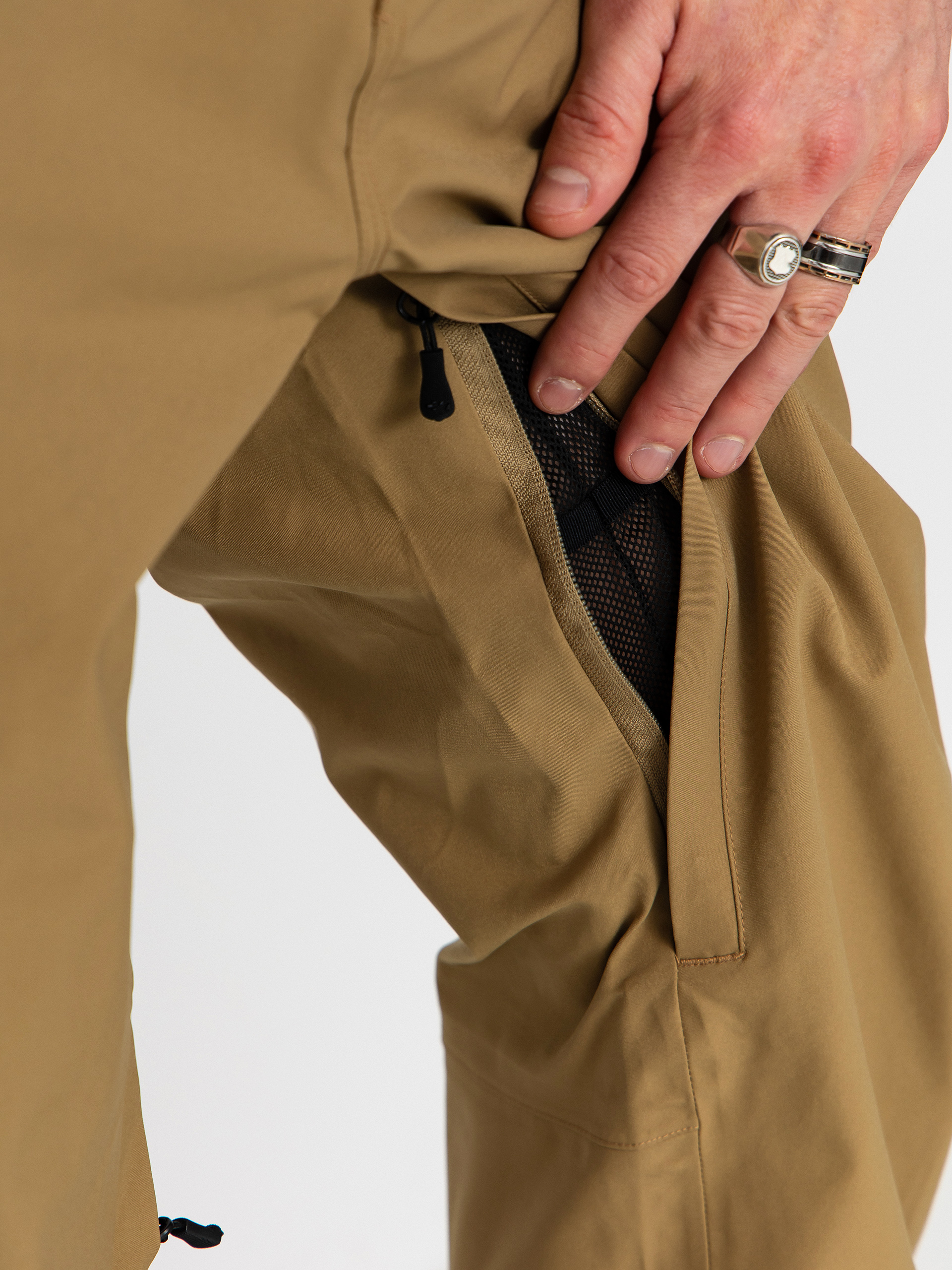 Pentru bărbați Pantaloni pentru snowboard ThirtyTwo Wooderson (khaki)