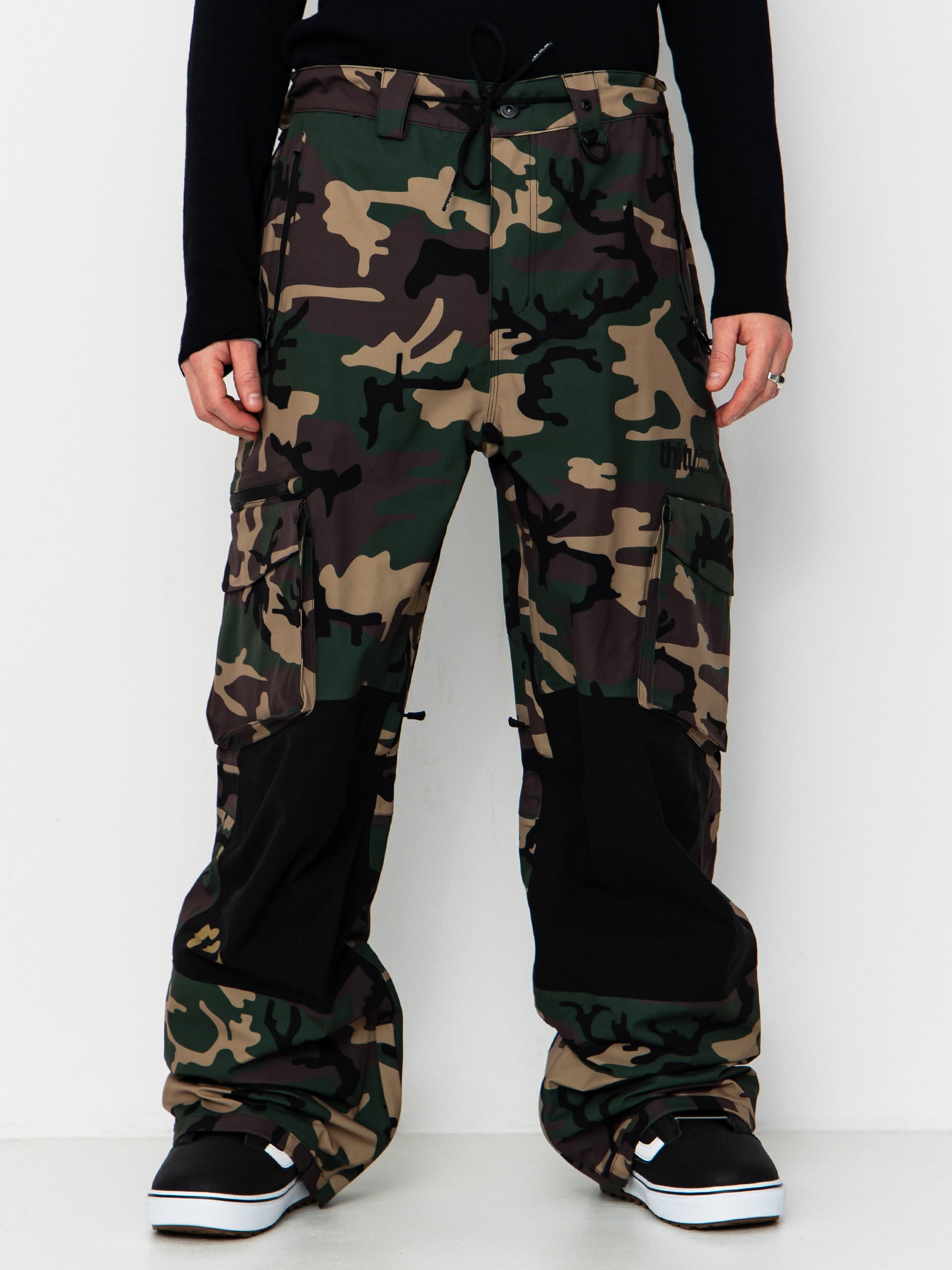 Pentru bărbați Pantaloni pentru snowboard ThirtyTwo Blahzay Cargo (camo)