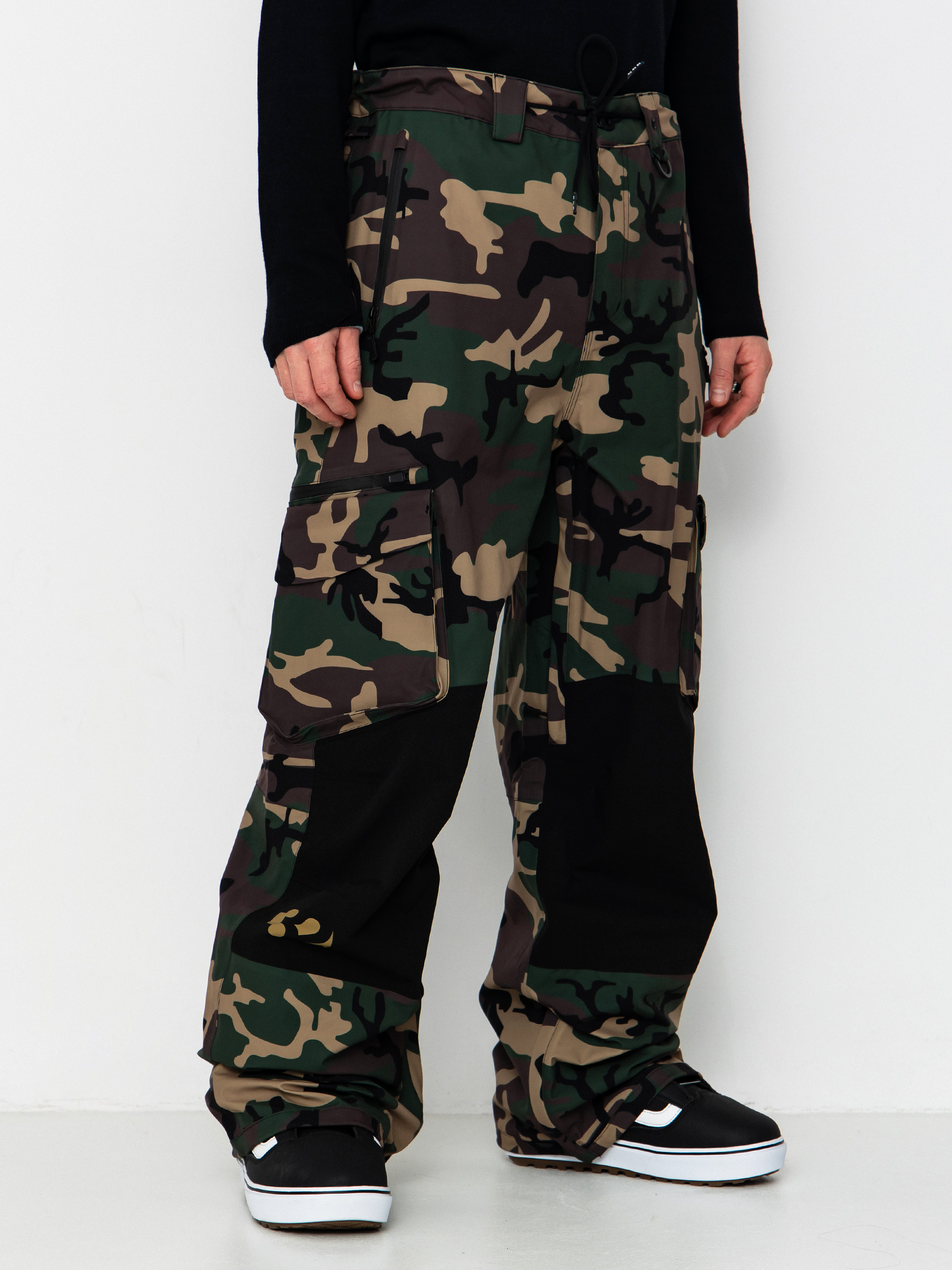 Pentru bărbați Pantaloni pentru snowboard ThirtyTwo Blahzay Cargo (camo)